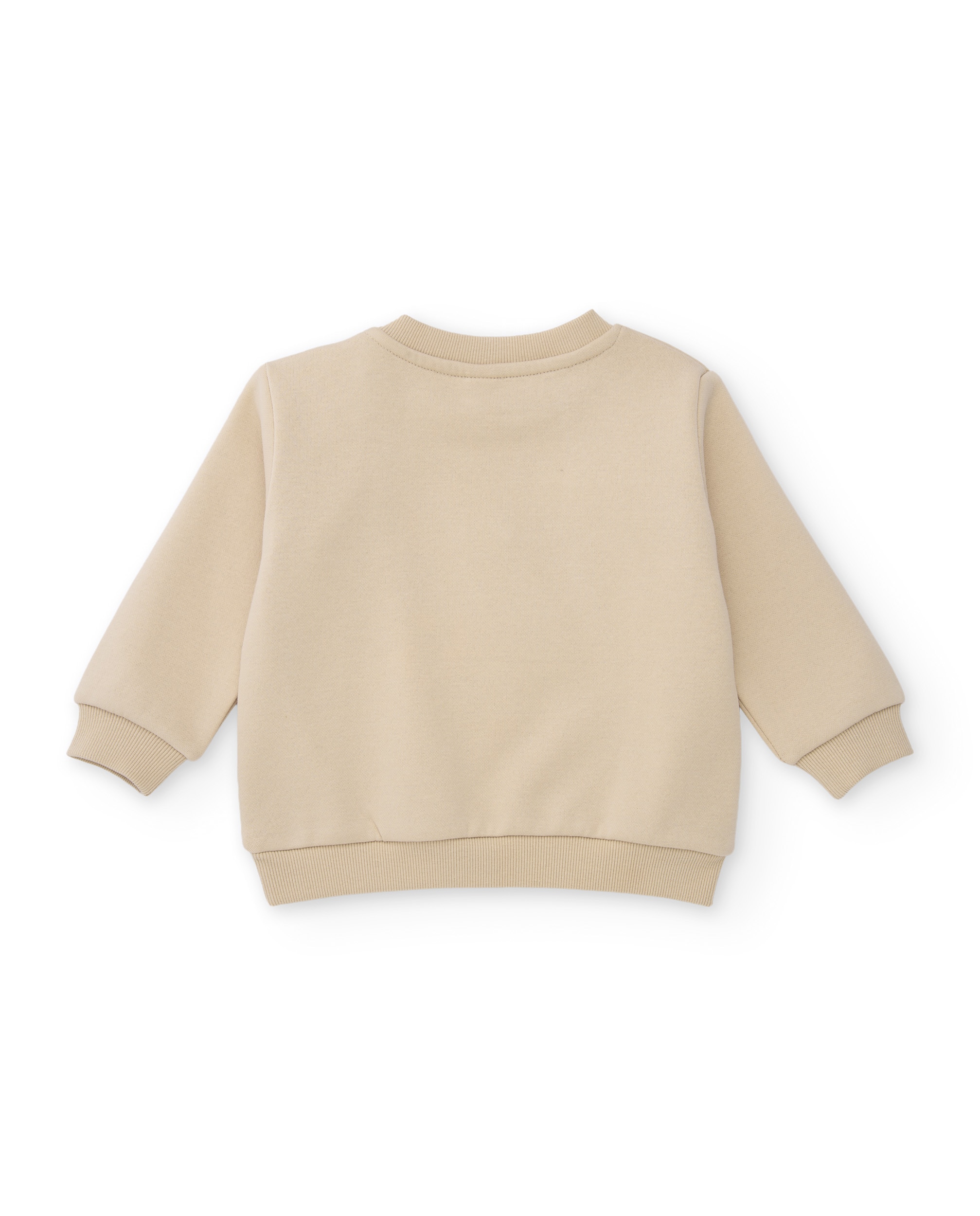 Sweatshirt Infantil de Felpa com Estampado Gráfico Cru-2