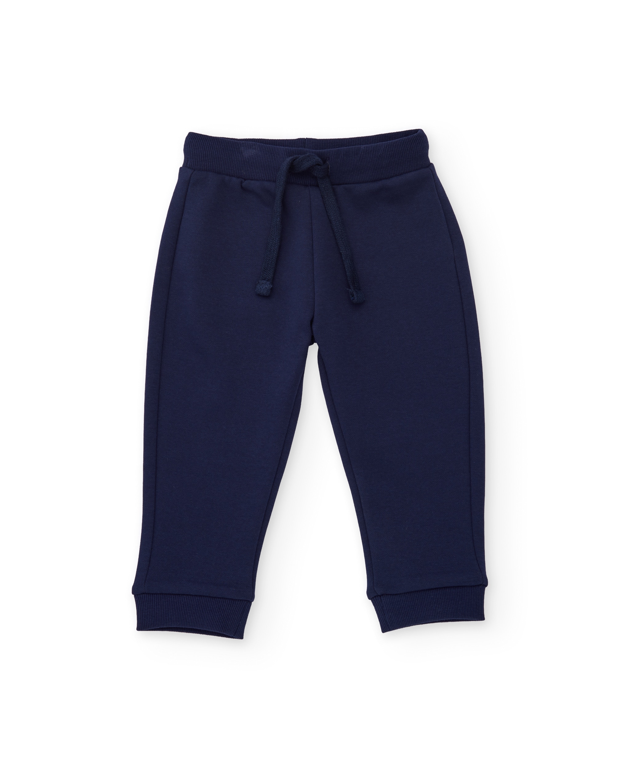 Conjunto Infantil com T-shirt Estampada de Malha e Calças de Felpa Mostarda-3