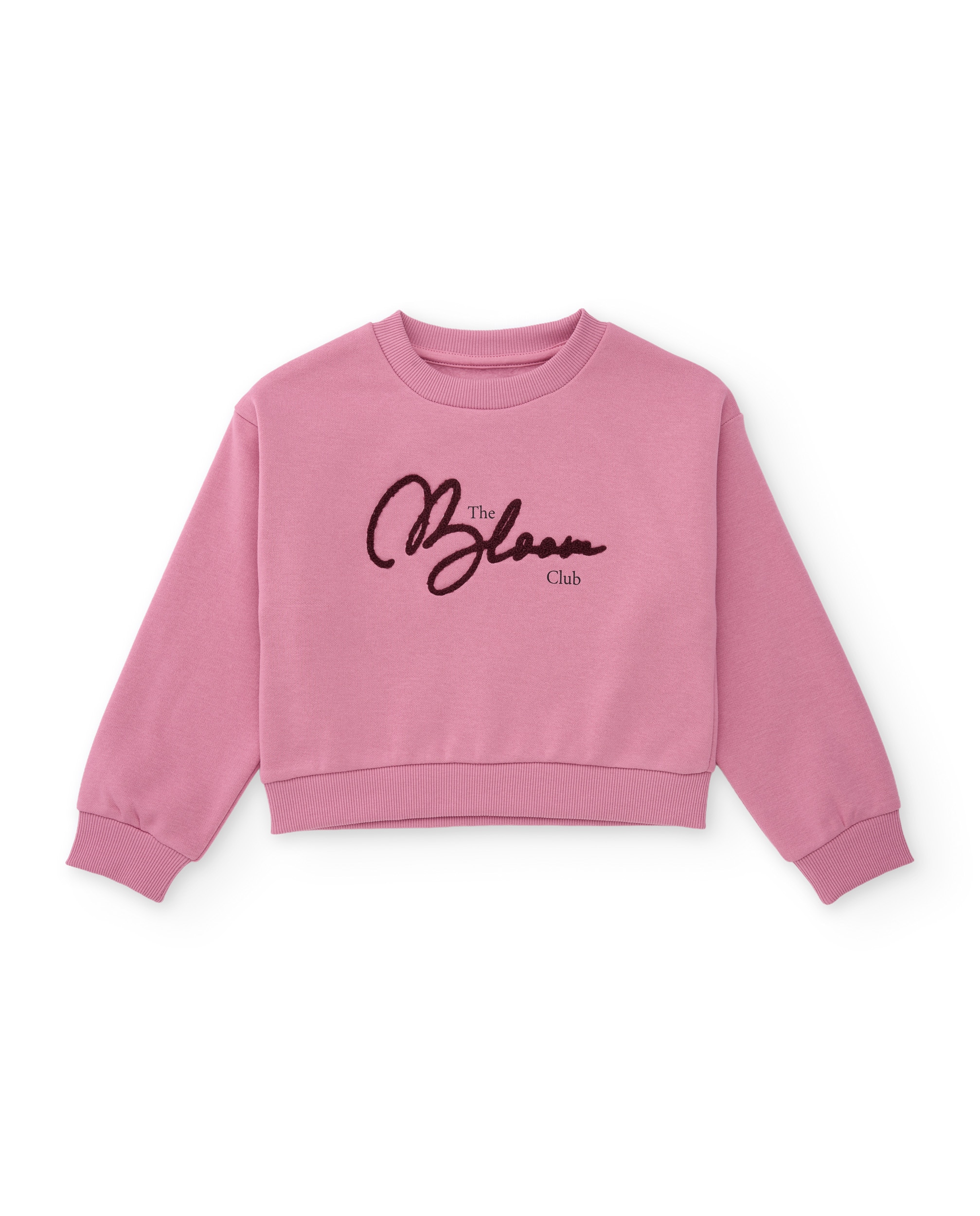 Imagem 0 de Sweatshirt Infantil de Felpa com Logo Bordado e Punhos Canelados