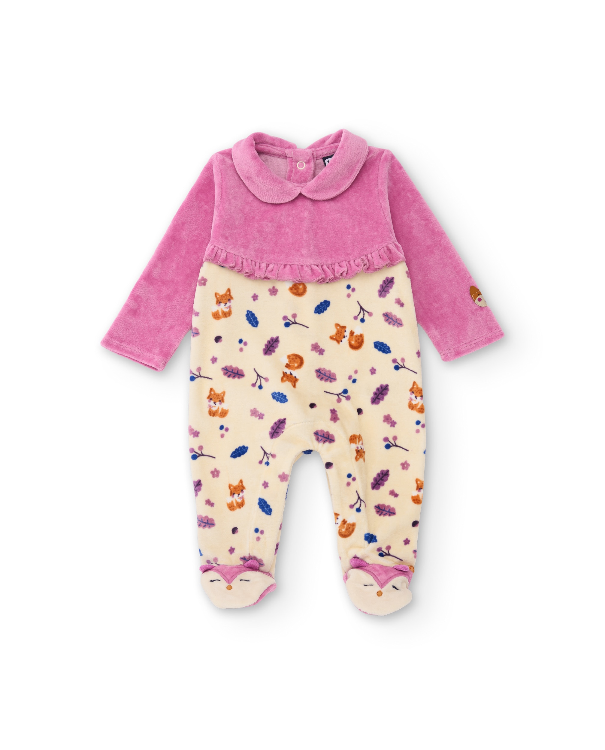 Imagem 0 de Babygrow de Malha para Bebé com Estampado de Animais