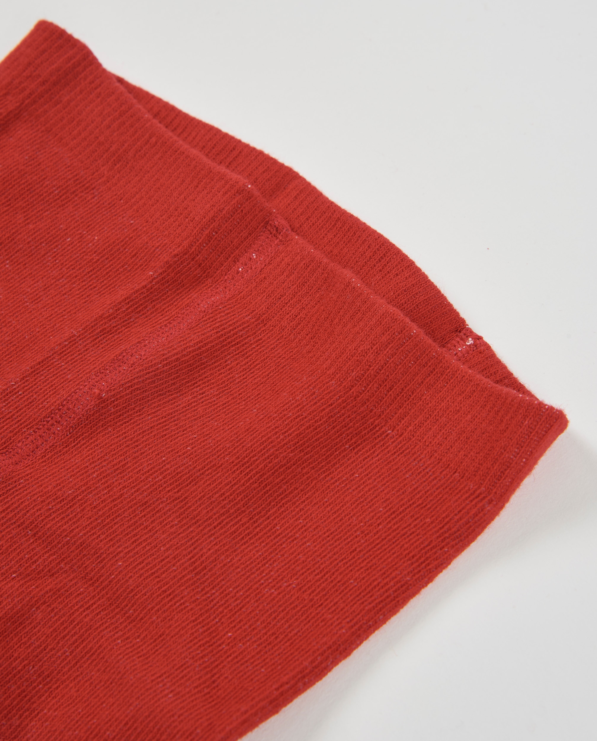 Collants de Felpa para Bebé com Detalhes Florais Vermelho-4