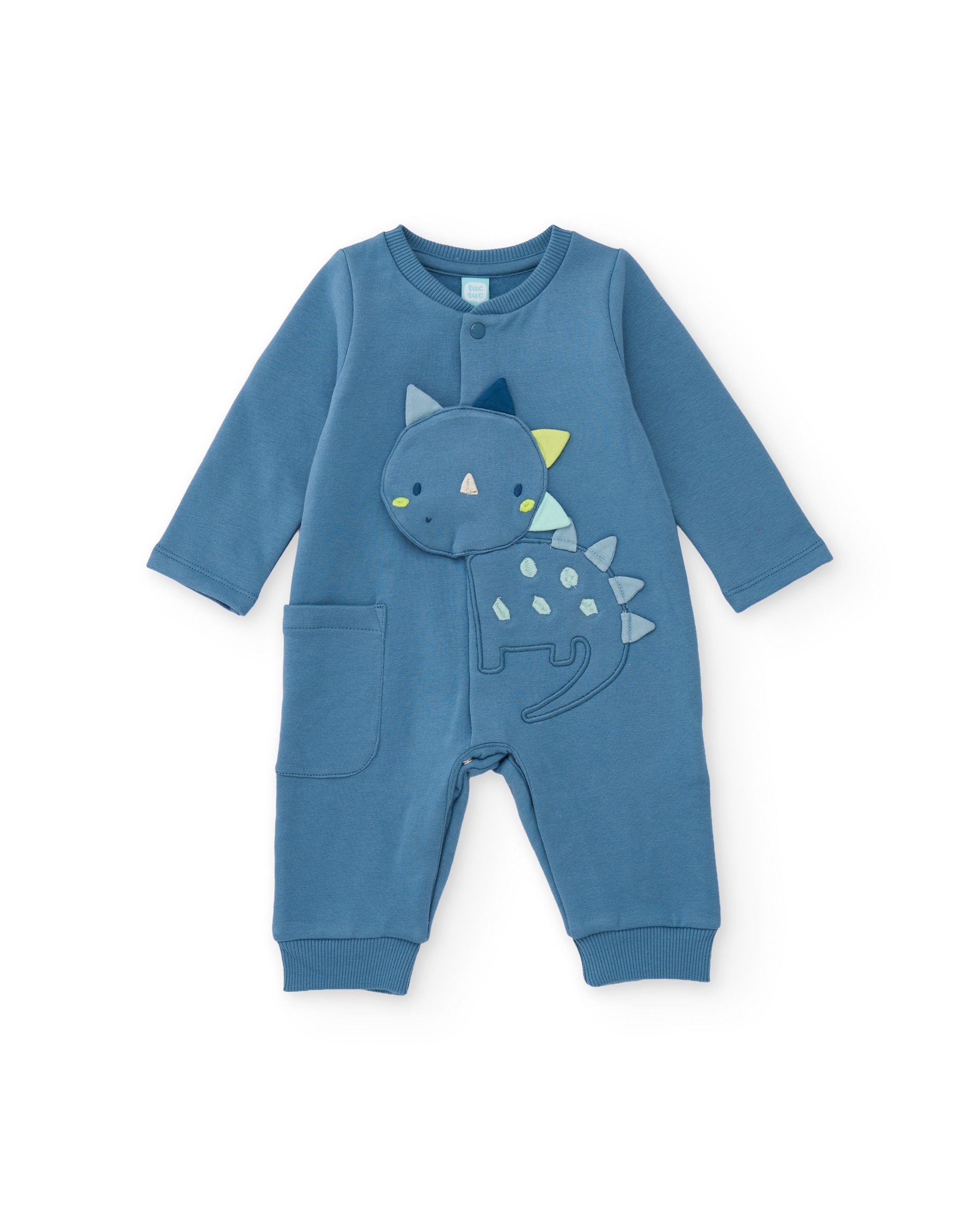 Imagem 0 de Babygrow de Felpa para Bebé com Design de Dinossauro