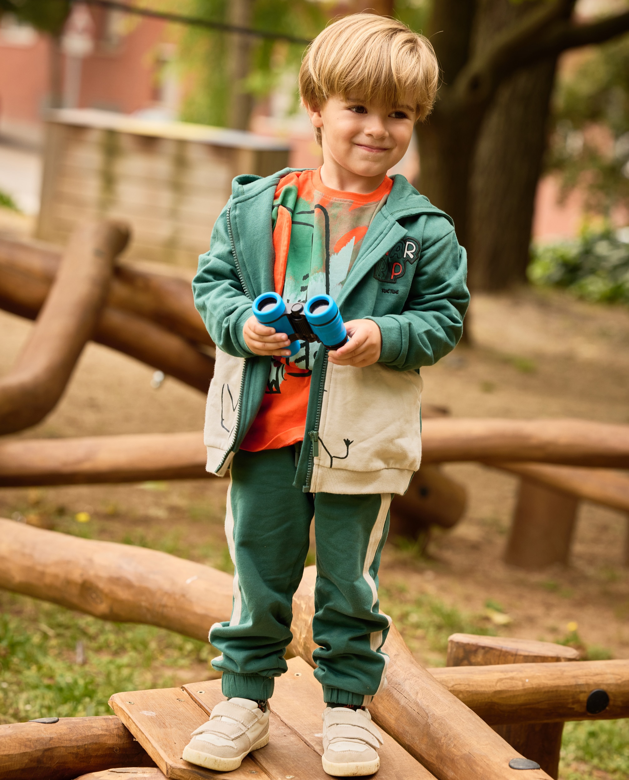 Imagem 0 de Calças Infantil de Felpa com Bolso Lateral e Cintura Elástica
