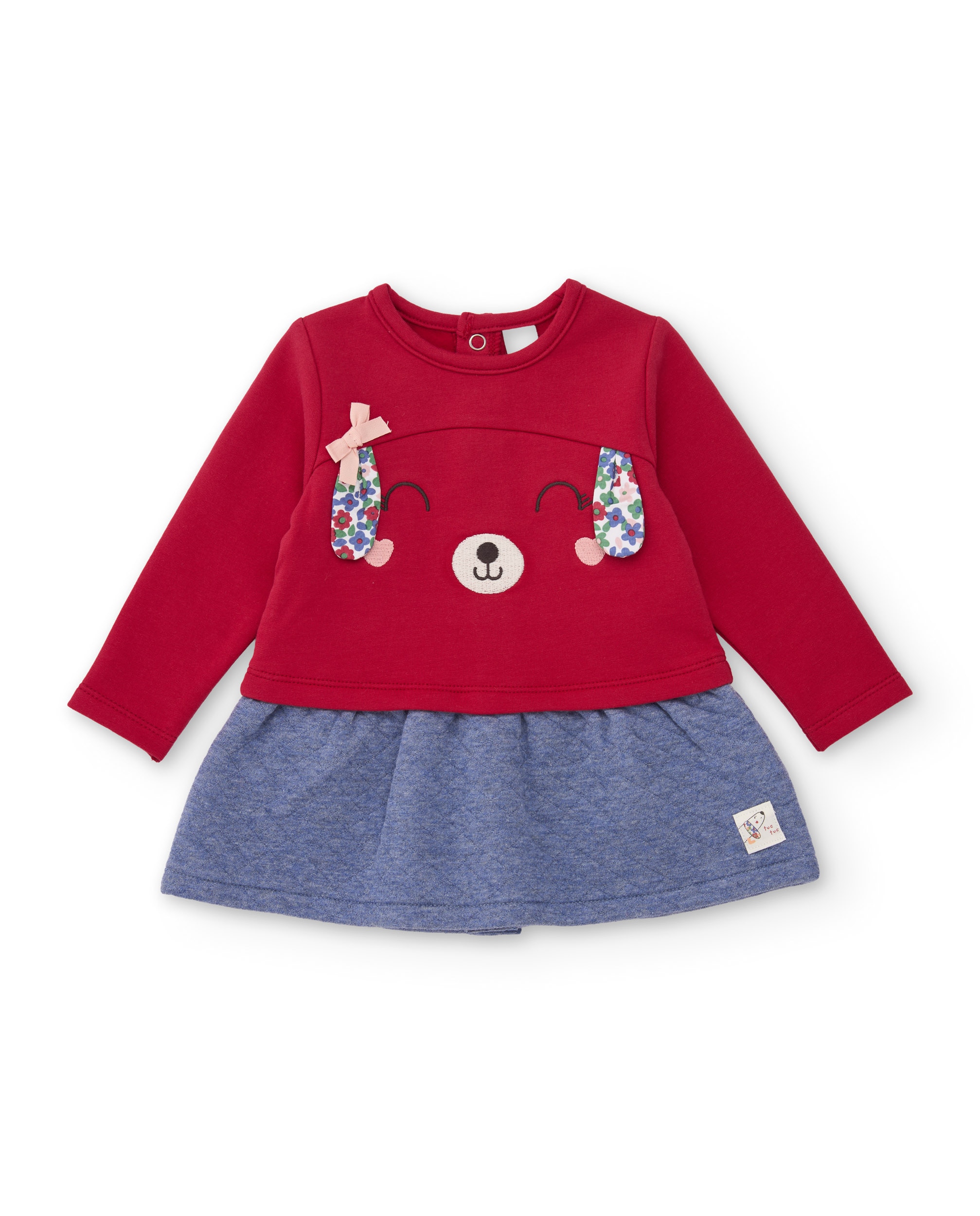 Imagem 0 de Vestido de Felpa para Bebé com Design de Cachorro