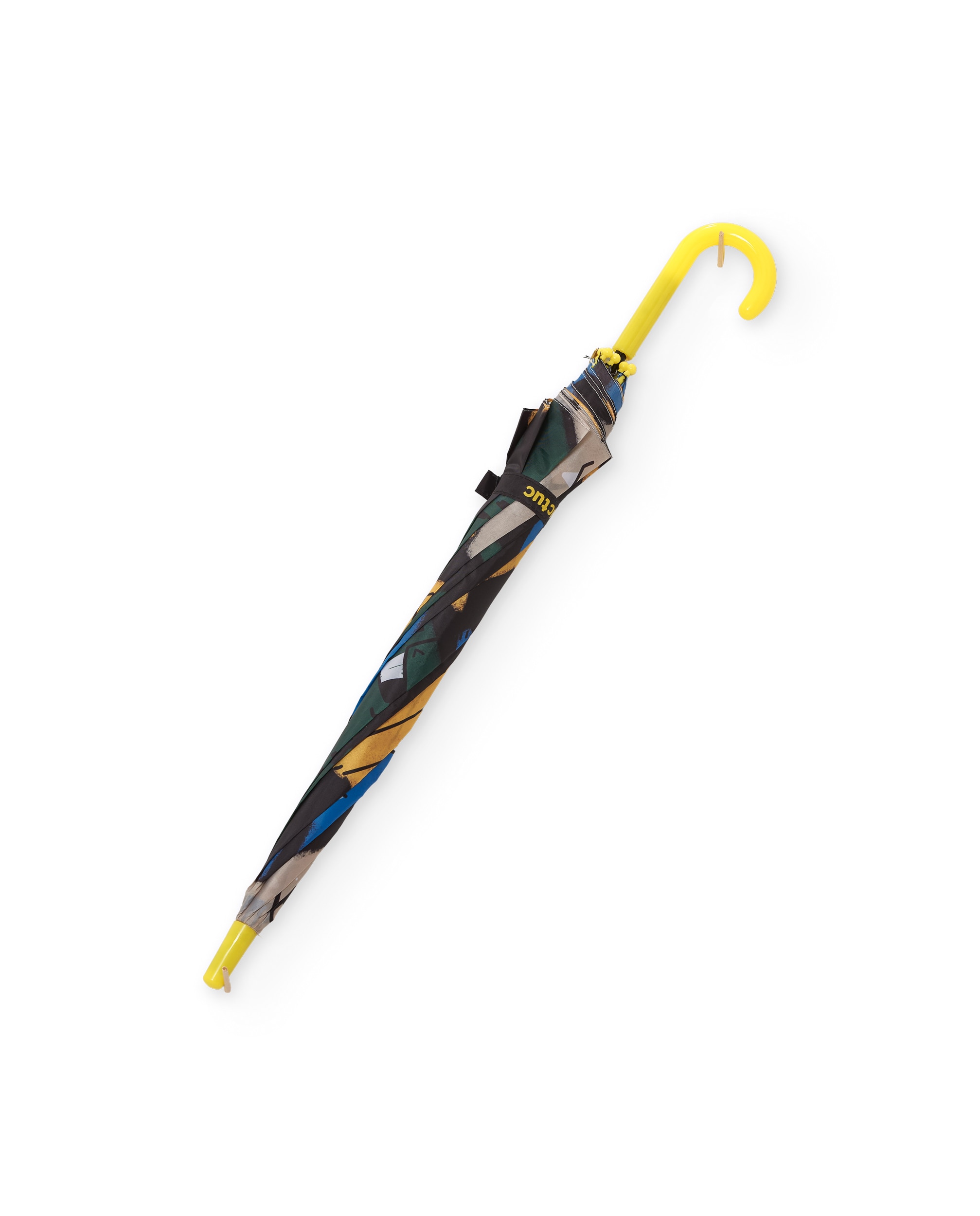 Guarda-chuva Infantil com Abertura Automática e Estampado de Tigres Azul-2