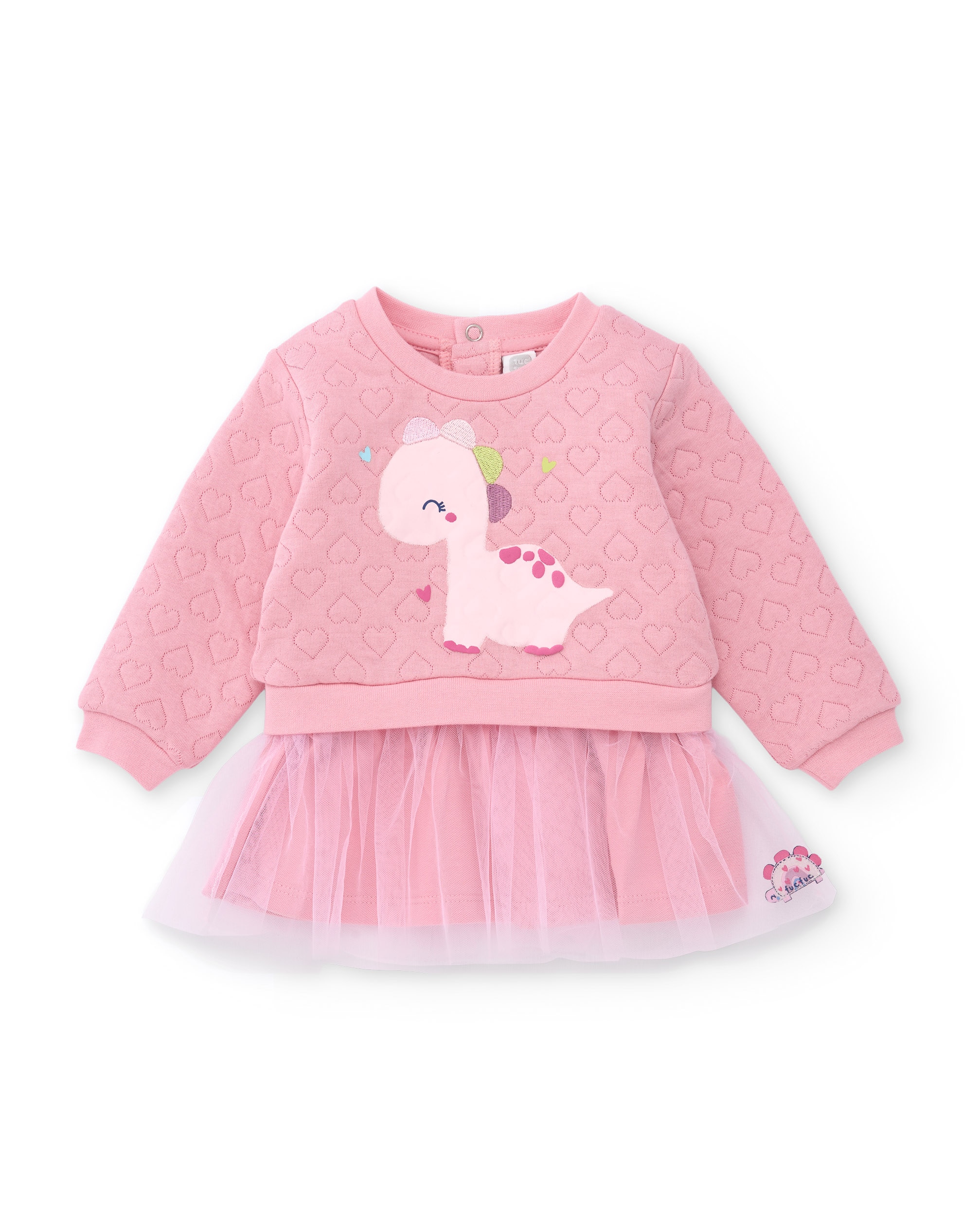 Imagem 0 de Vestido de Felpa para Bebé com Design de Dinossauro