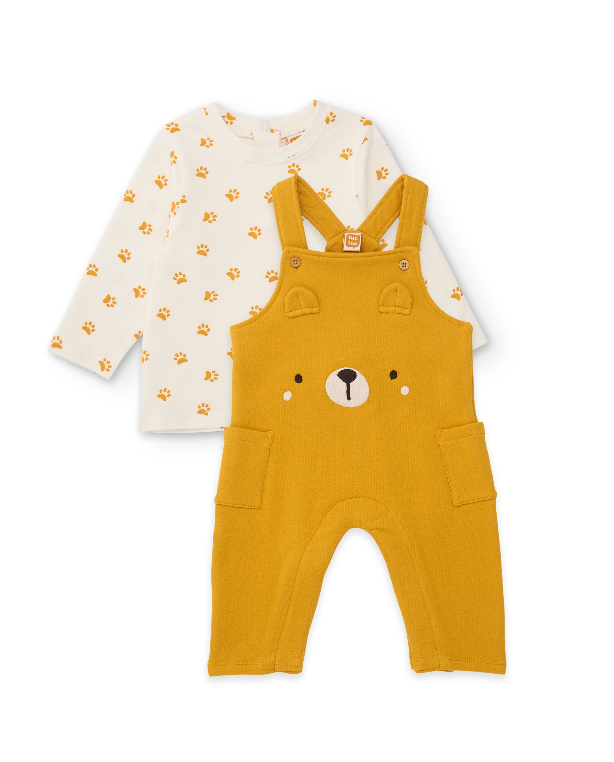 Imagem 0 de Conjunto de Felpa para Bebé com T-shirt Estampada