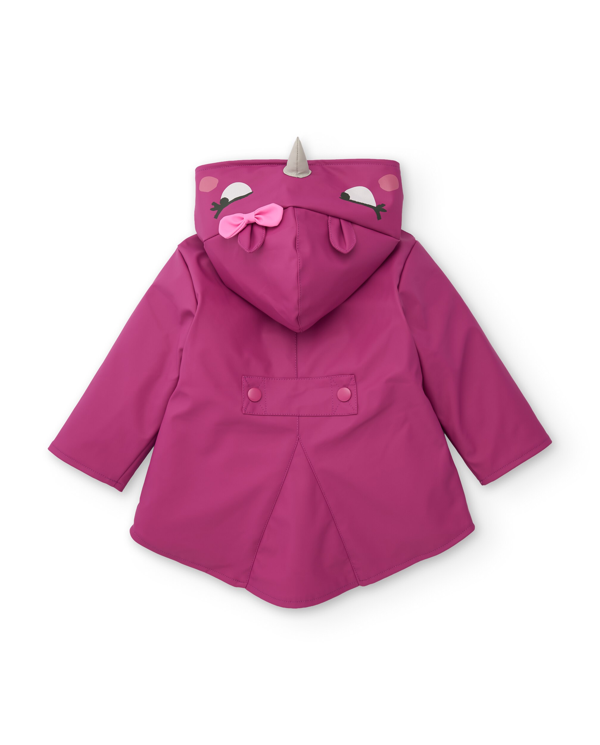 Impermeável Infantil com Estampado Floral e Acabamento Resistente Tuc tuc Violeta-4