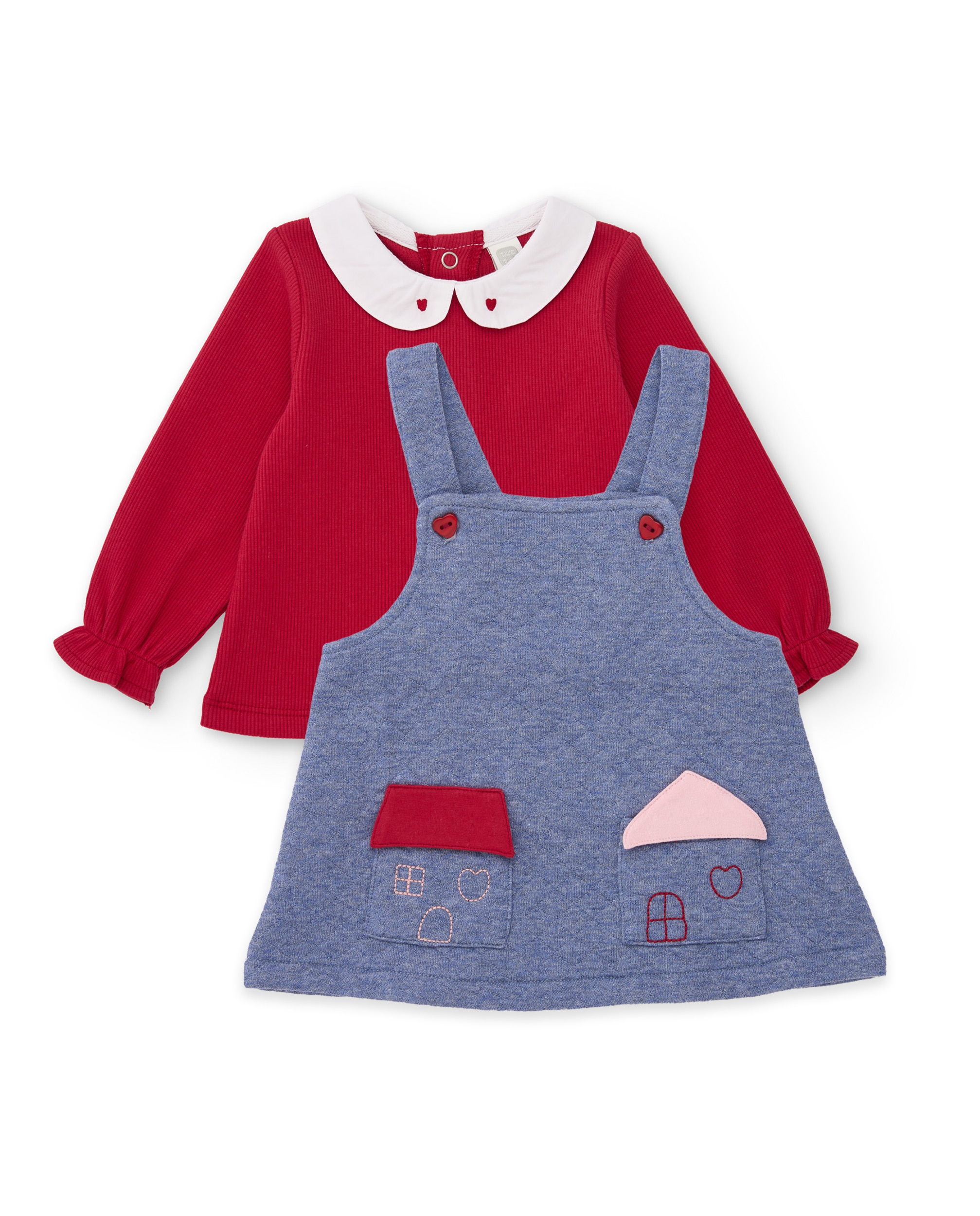 Imagem 0 de Conjunto de Felpa para Bebé com Vestido