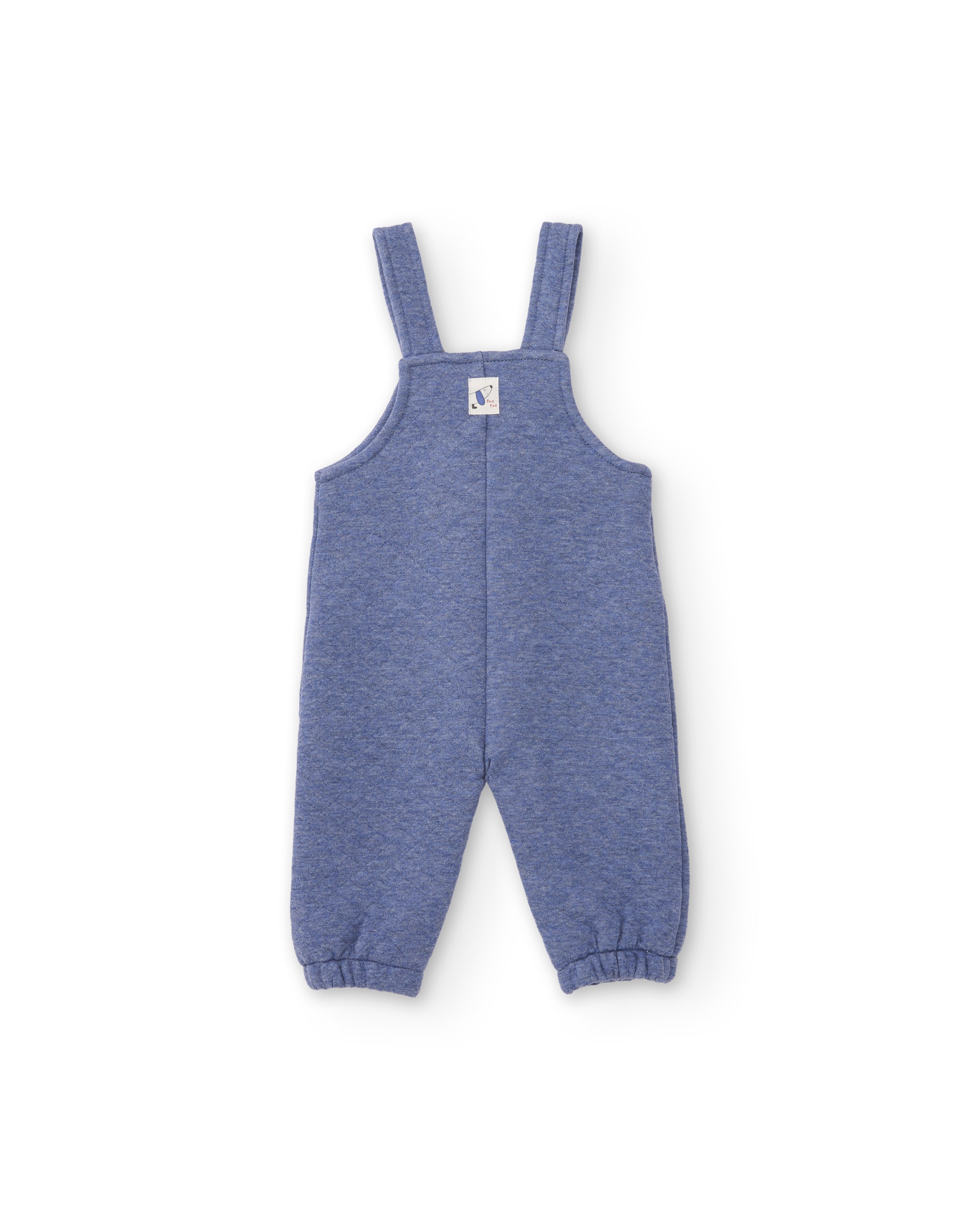 Conjunto de Felpa para Bebé com T-shirt Azul-5