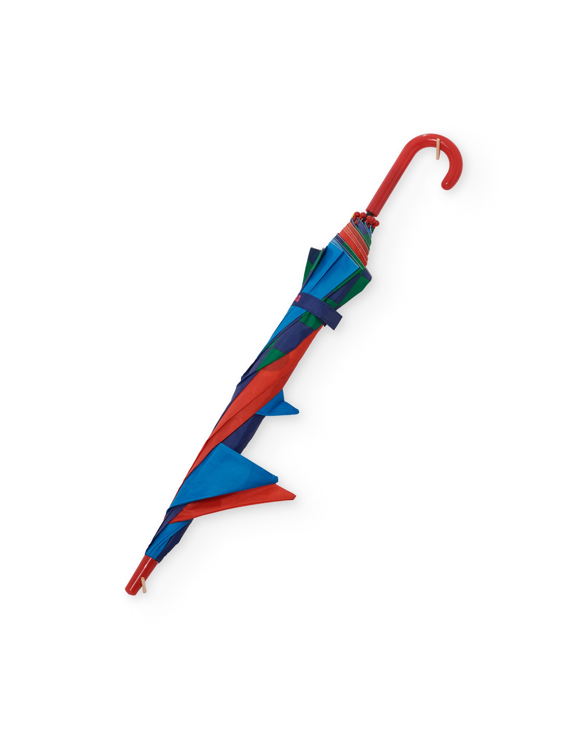 Guarda-chuva Infantil com Abertura Automática e Estampado Dinossauro Azul-3