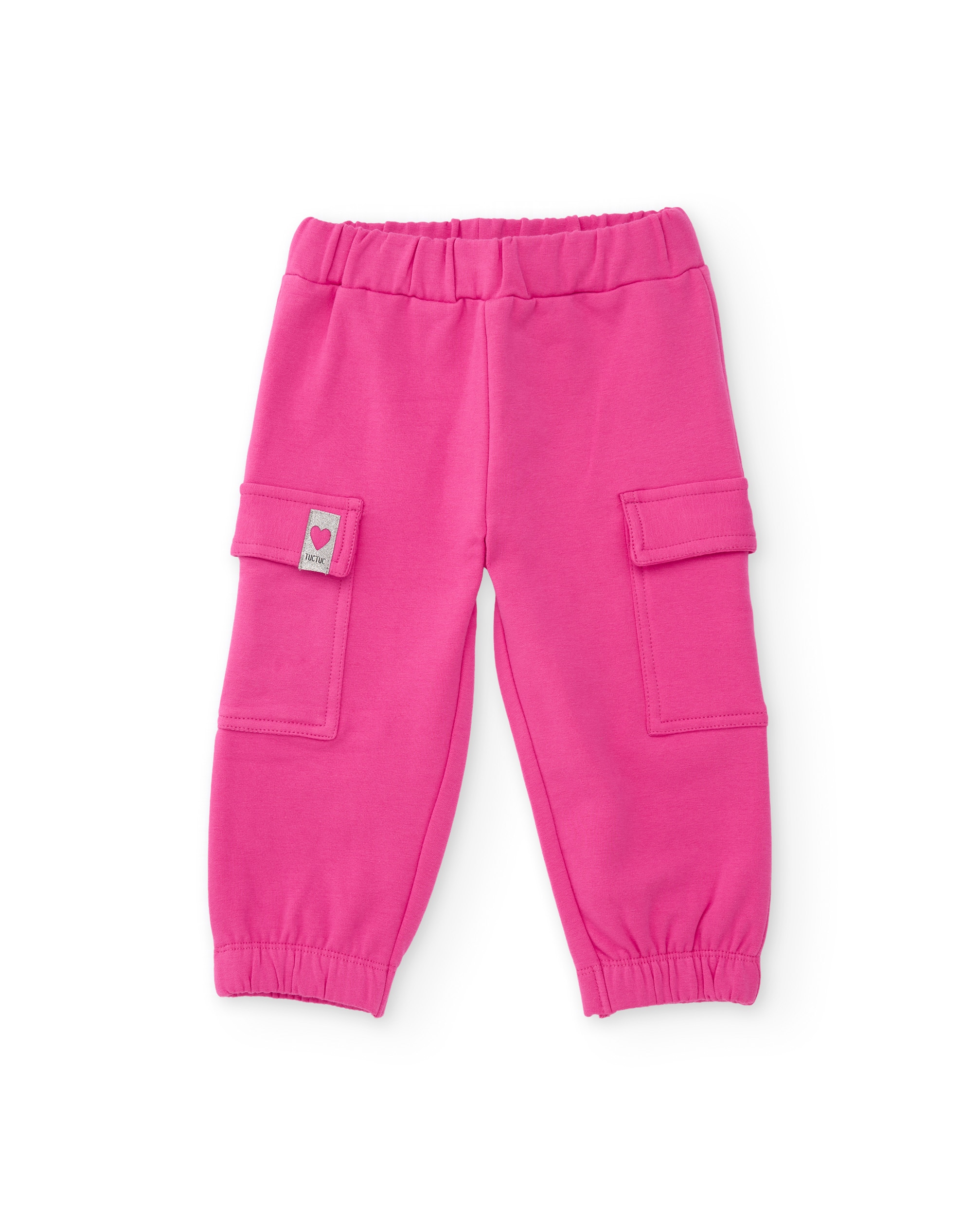 Imagem 0 de Calças Infantil de Felpa com Bolsos Cargo e Tacto Suave