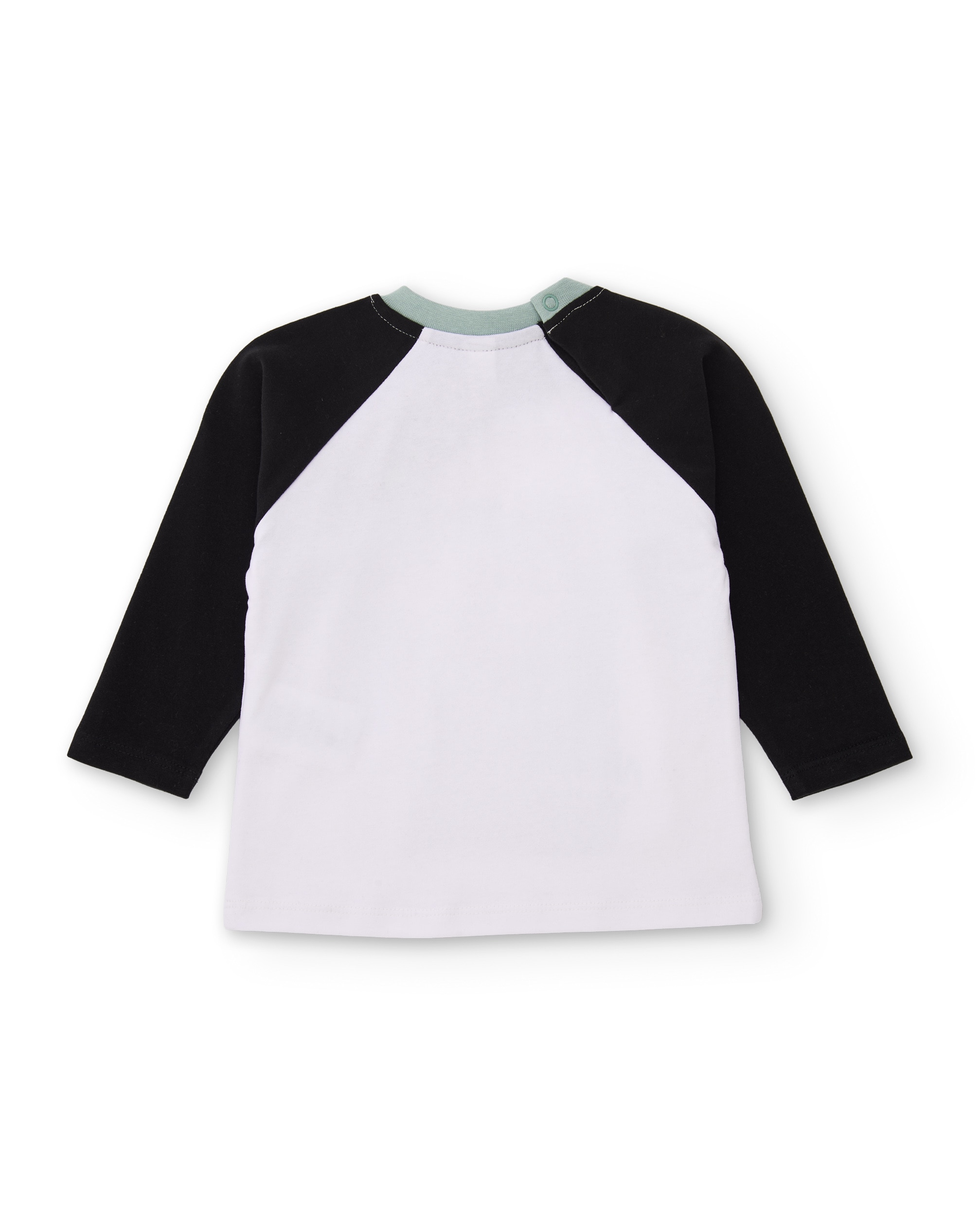 T-shirt Infantil de Malha com Manga Comprida e Estampado Gráfico Branco-2
