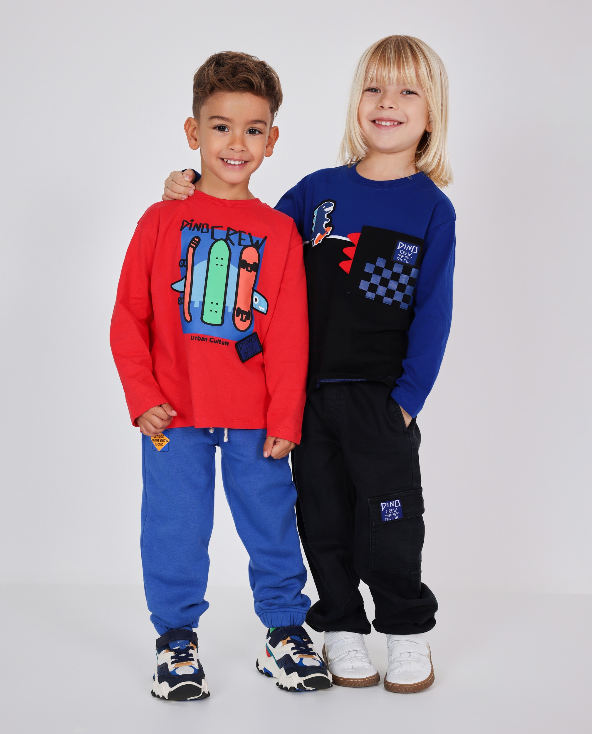 Imagem 0 de T-shirt Infantil de Malha com Estampado Divertido e Tacto Suave
