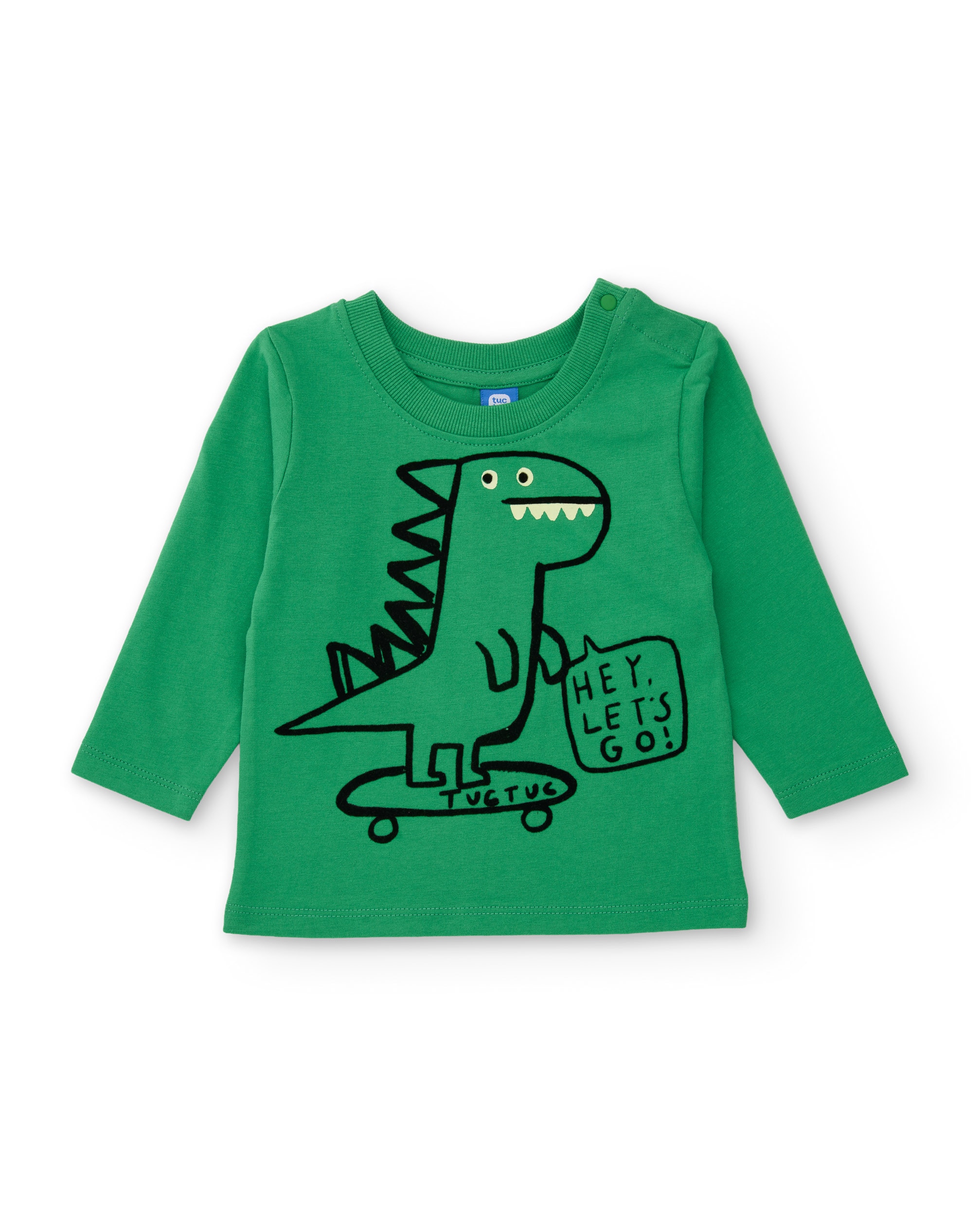 Imagem 0 de T-shirt Infantil de Malha com Gráfico de Dinossauro