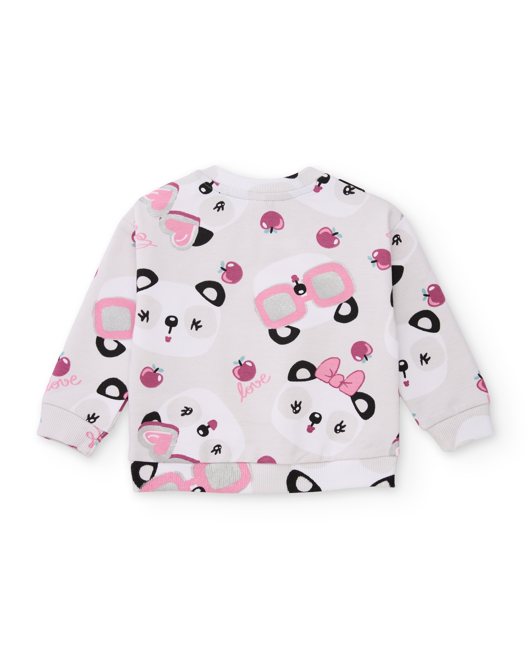 Sweatshirt Infantil de Felpa com Estampado Divertido e Tacto Suave Cru-3
