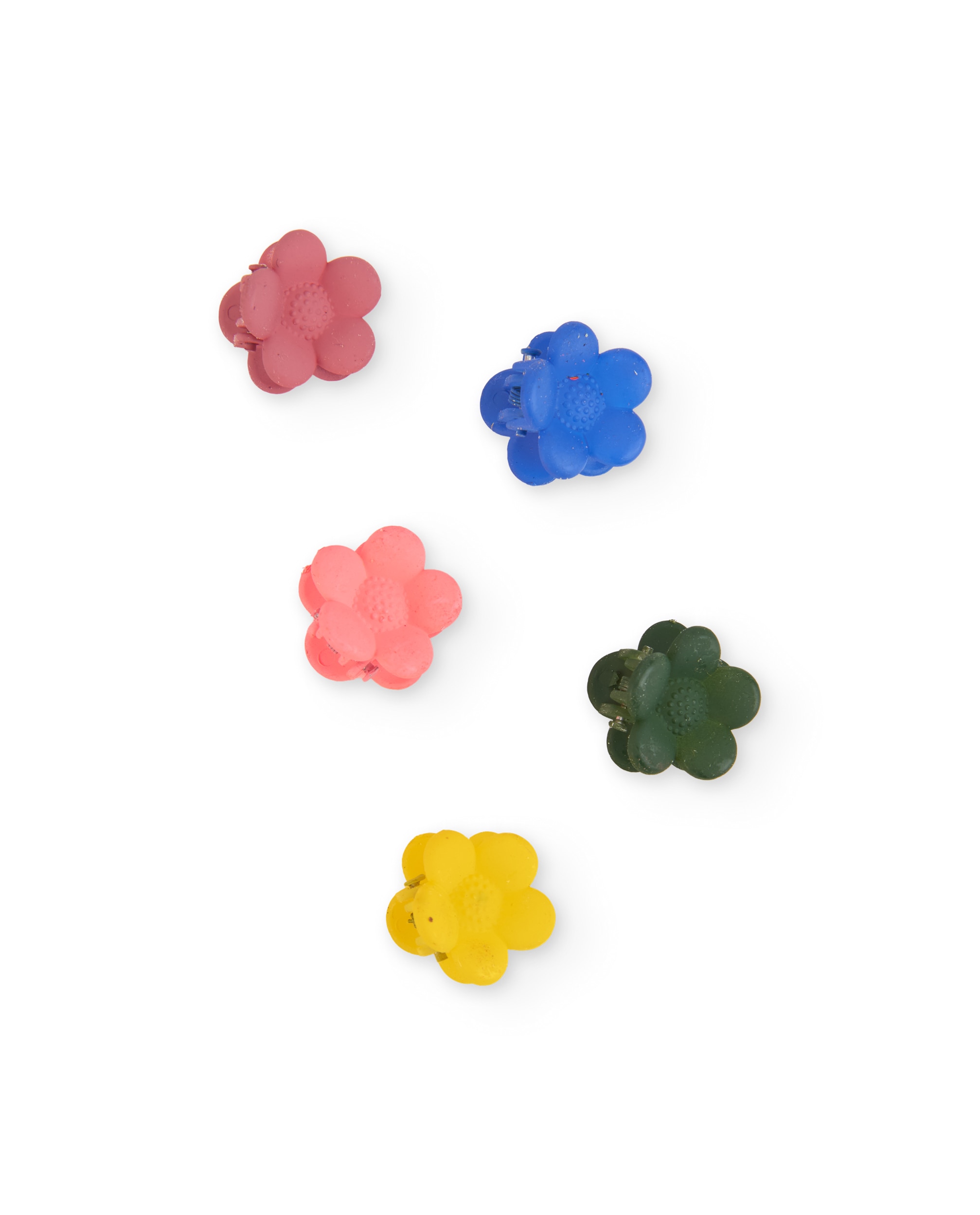 Imagem 0 de Clips de Cabelo com Forma de Flor e Cores Vivas