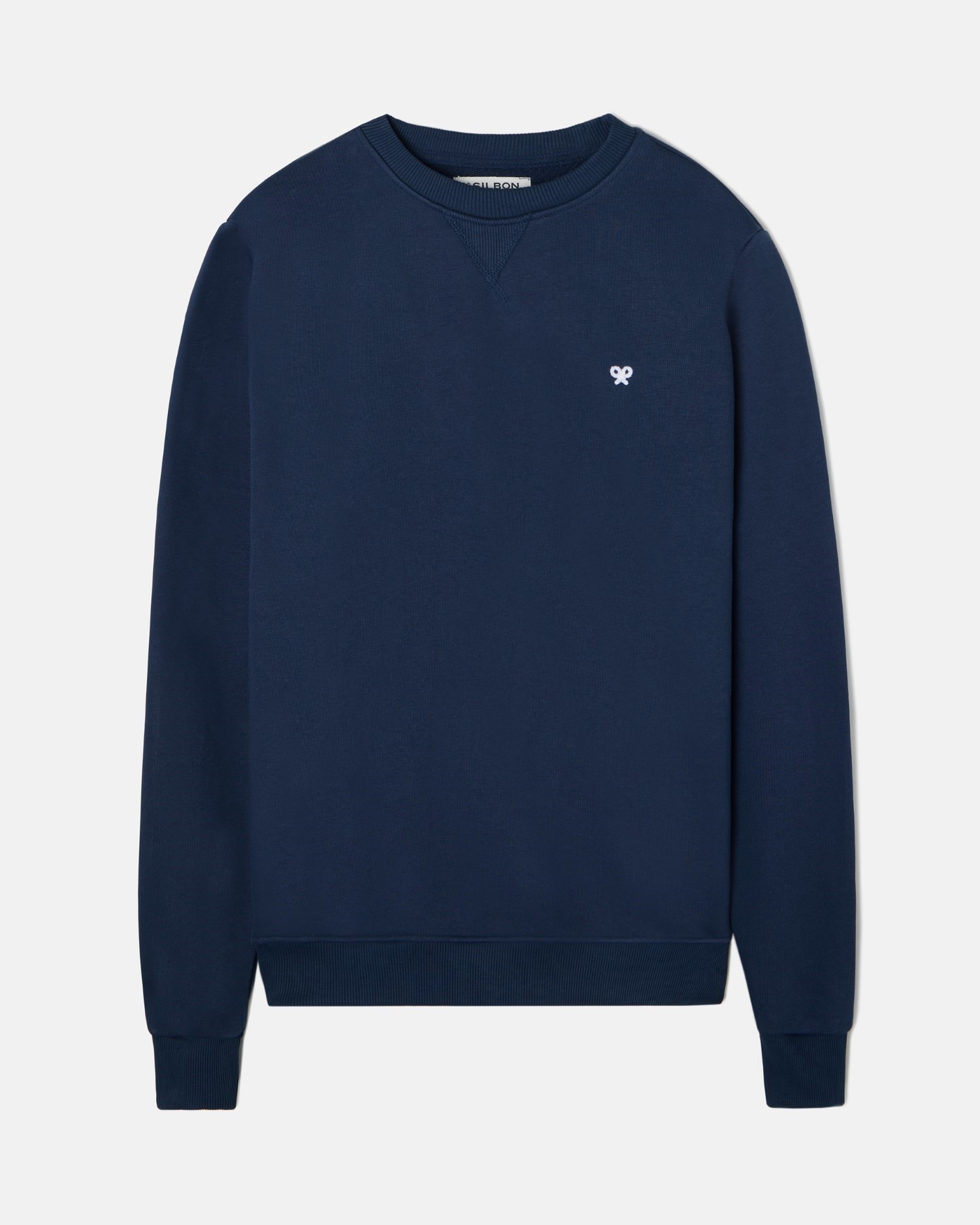 Sweatshirt sem Capuz Minilogo Azul-marinho-4