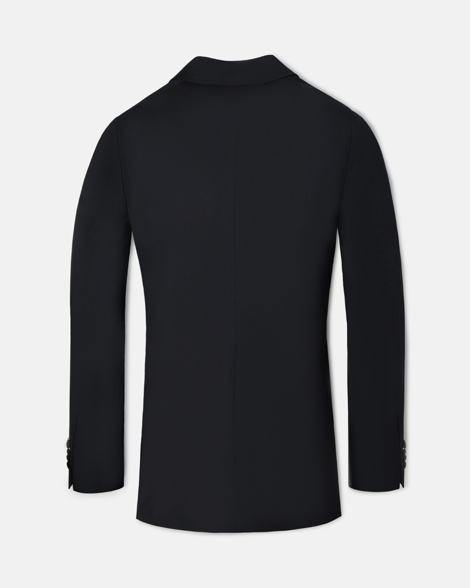 Fato de Cerimónia Smoking Cruzado Classic em Preto Preto-5