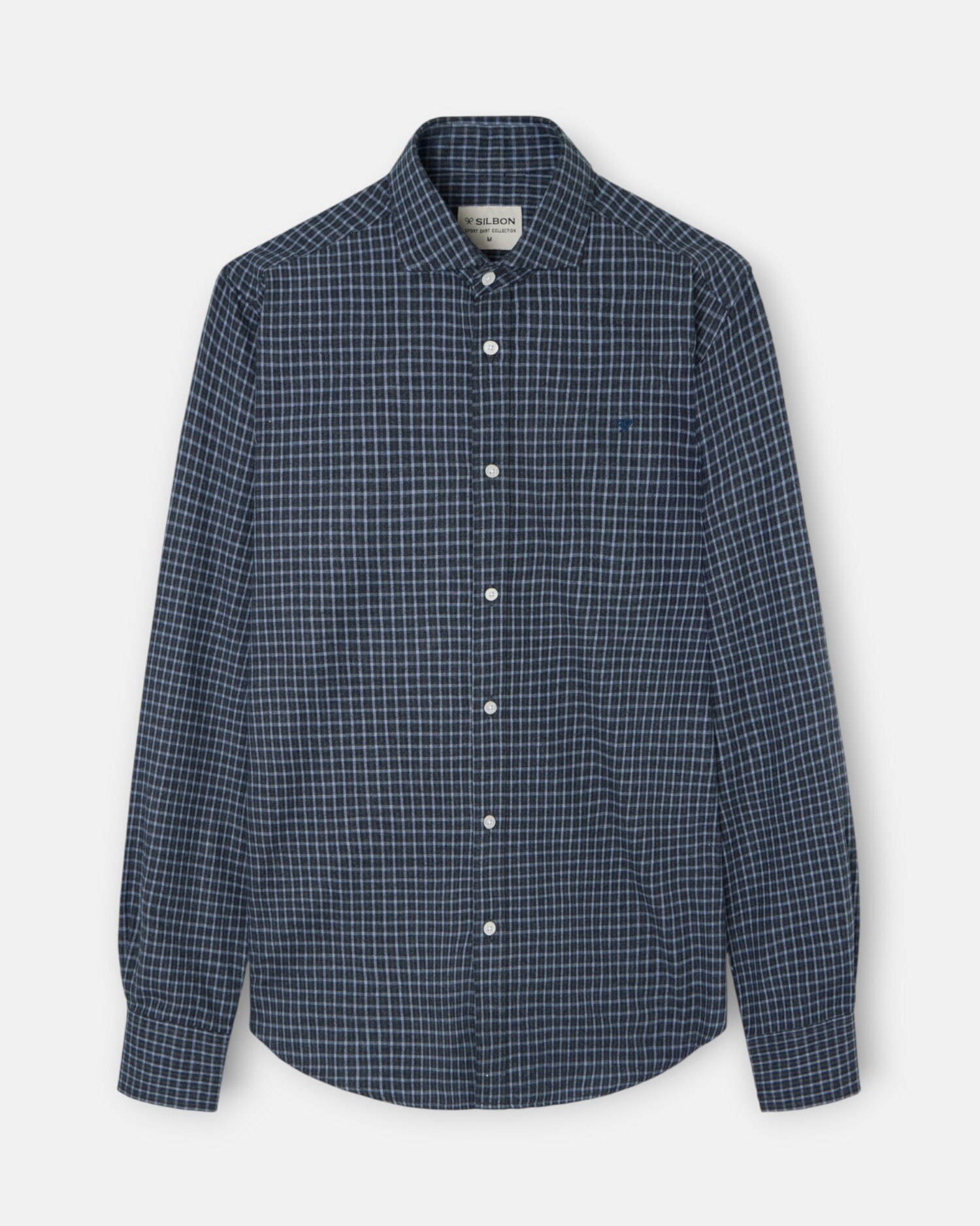 Imagem 0 de Camisa Aos Quadrados Sport Dark Navy