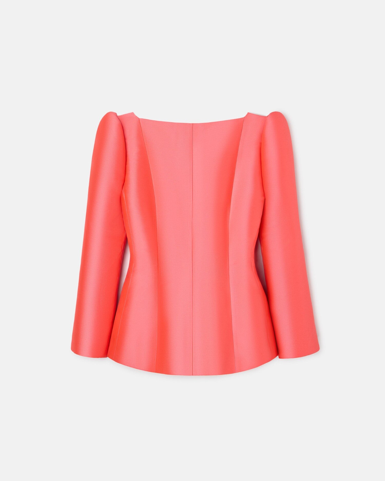 Blazer Caprile X Silbon Estruturado Coral Coral-5