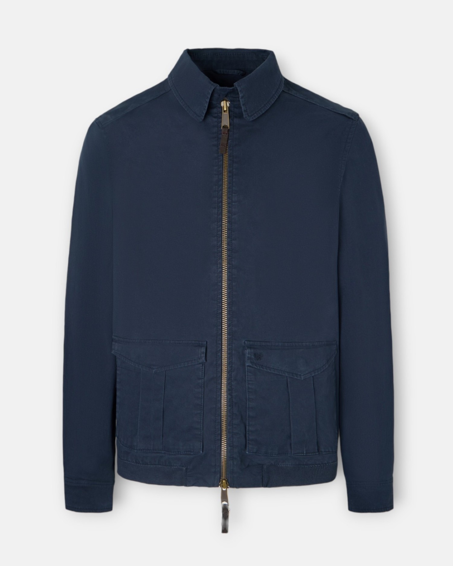 Blusão Garment Dye Azul-marinho-4