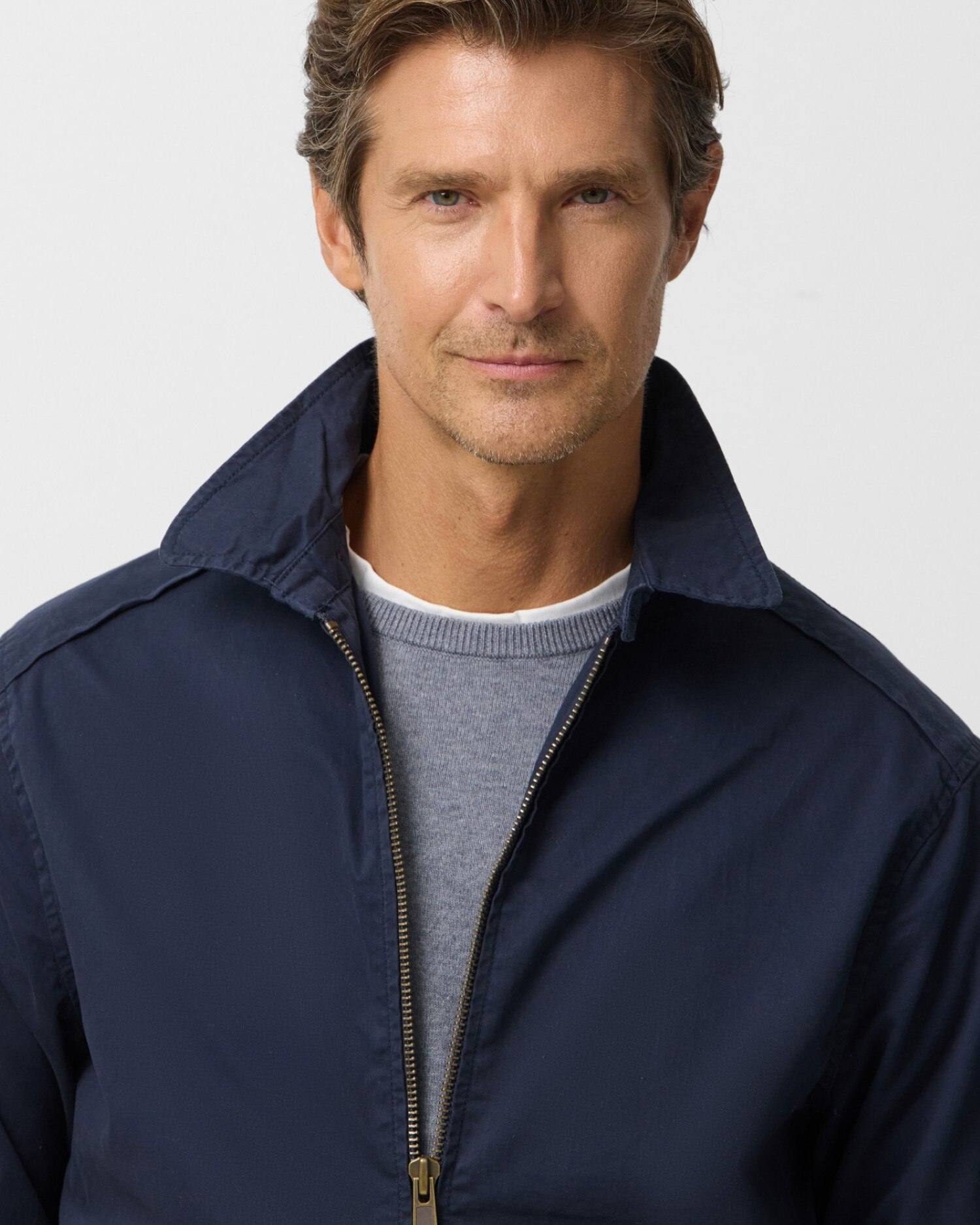 Blusão Garment Dye Azul-marinho-3