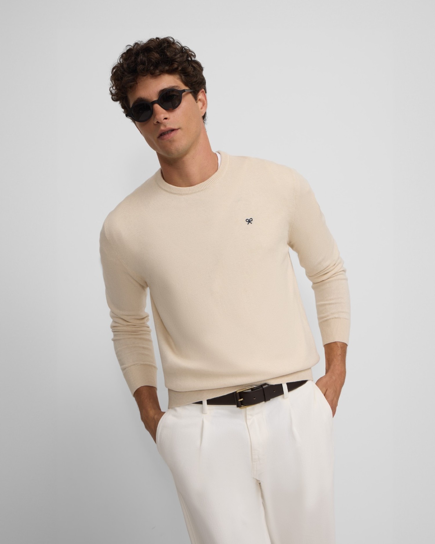 Imagem 0 de Camisola Classic com Gola Redonda