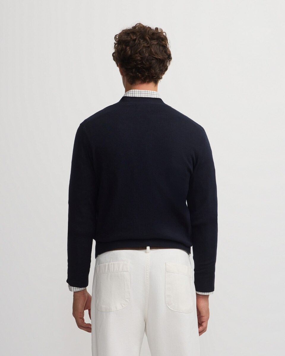 Cárdigan Classic Azul-marinho-2