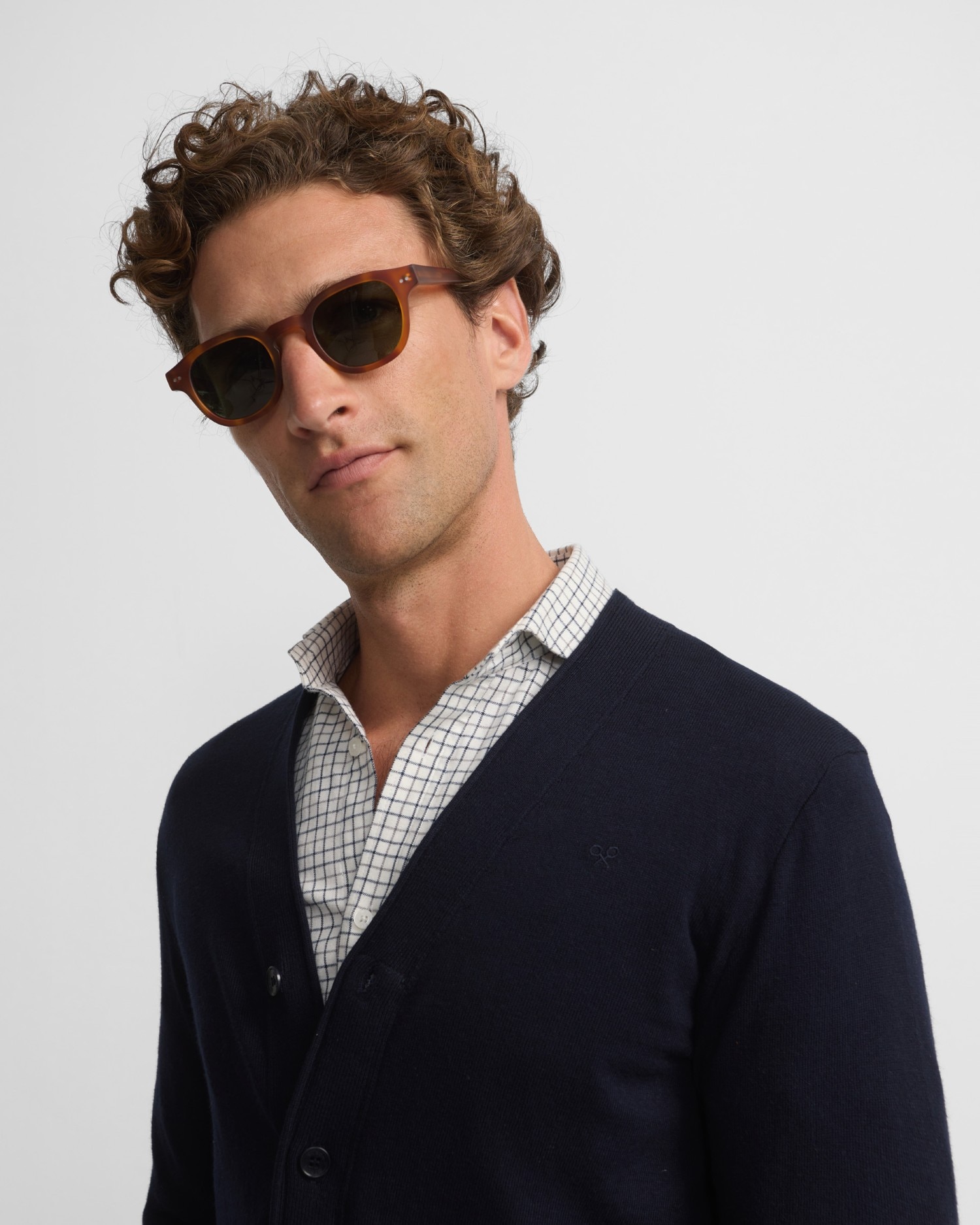 Cárdigan Classic Azul-marinho-3