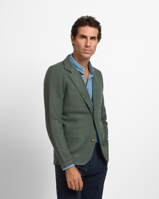 Imagem 0 de Cardigan Estilo Teba com Estrutura Regular Fit