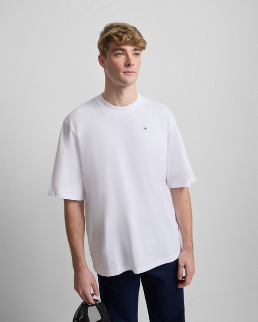 Imagem 0 de T-shirt de Manga Curta Clássica Special Fit Minilogo Branca