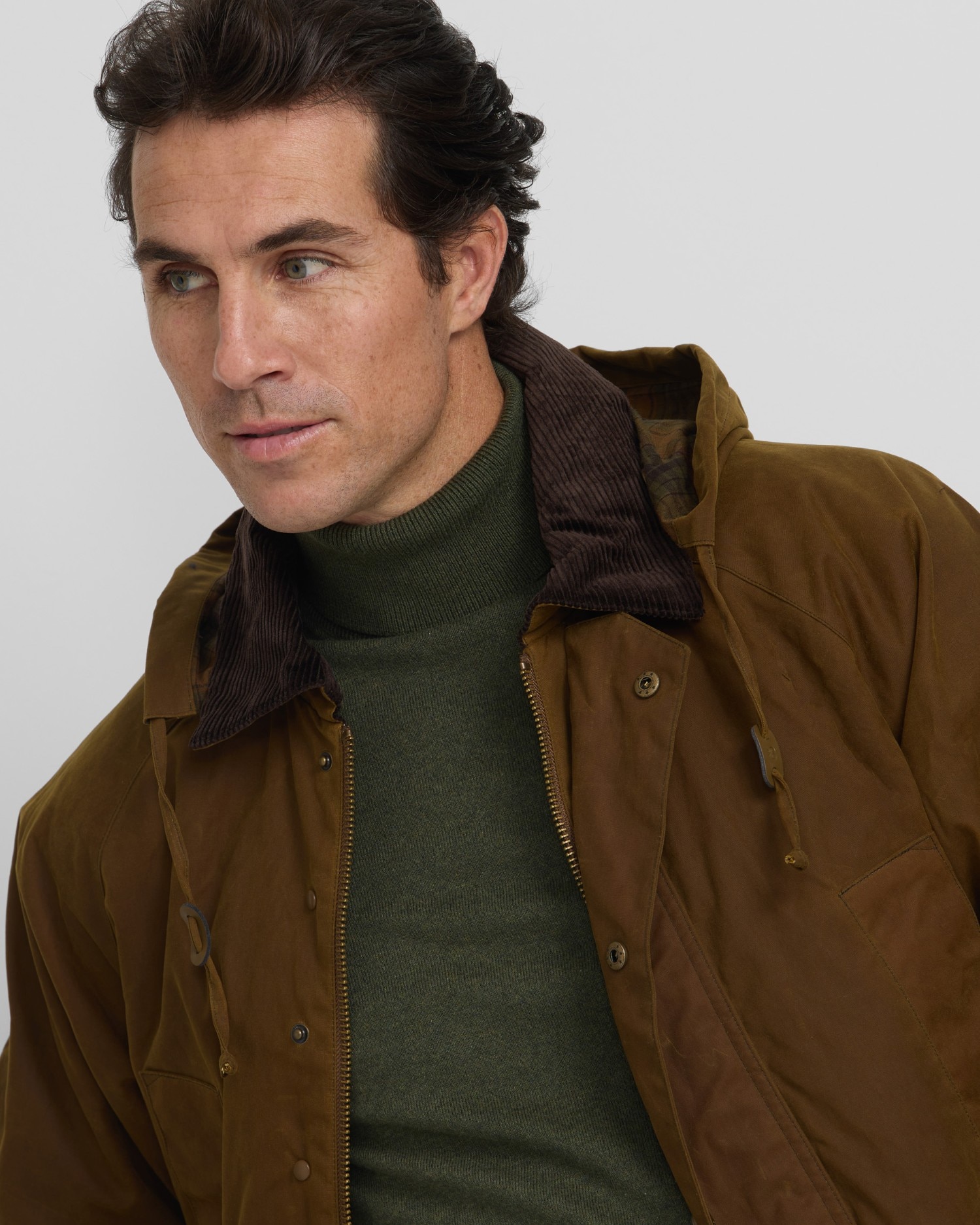 Casaco Encerado Mostarda-3