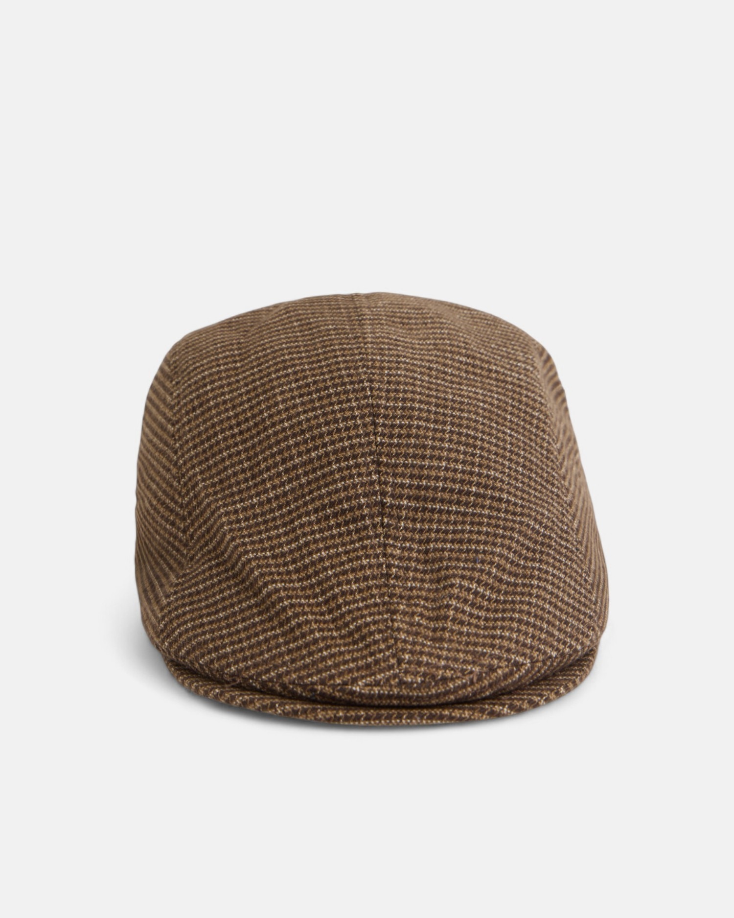 Imagem 0 de Boné Inglês Clássico Aos Quadrados em Castanho Silbon