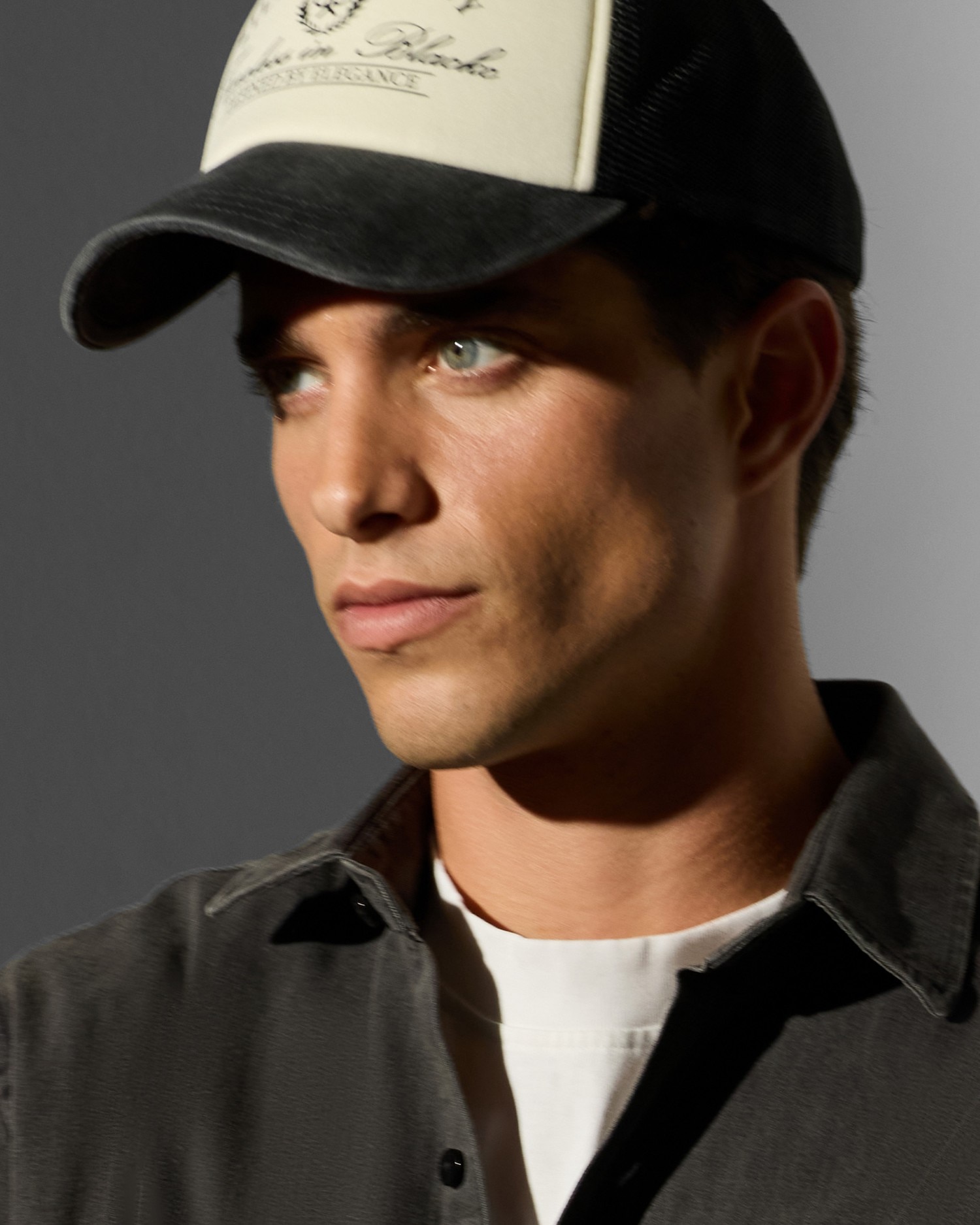 Boné de Baseball Trucker Legacy Black Preto / Branco-2