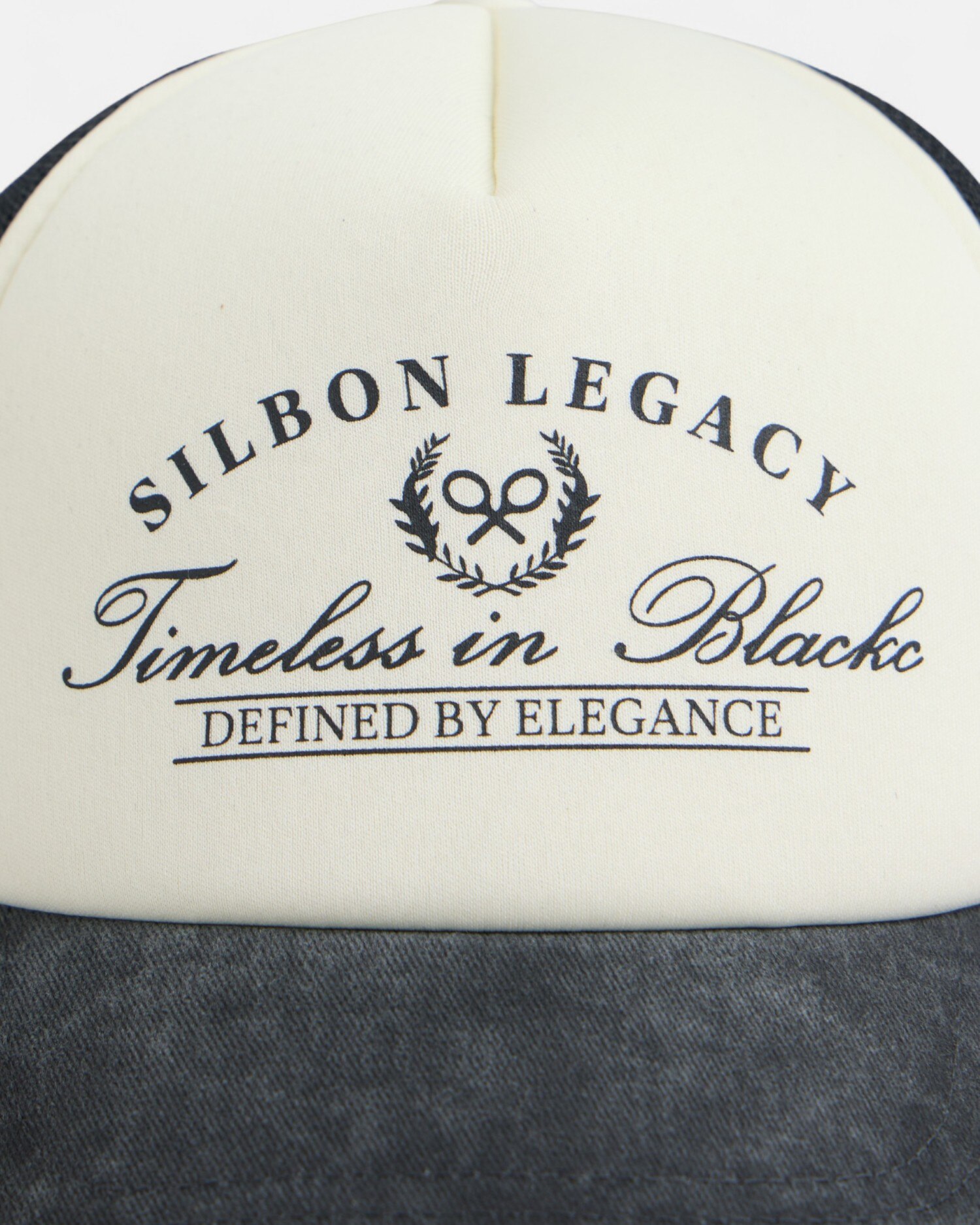 Boné de Baseball Trucker Legacy Black Preto / Branco-3