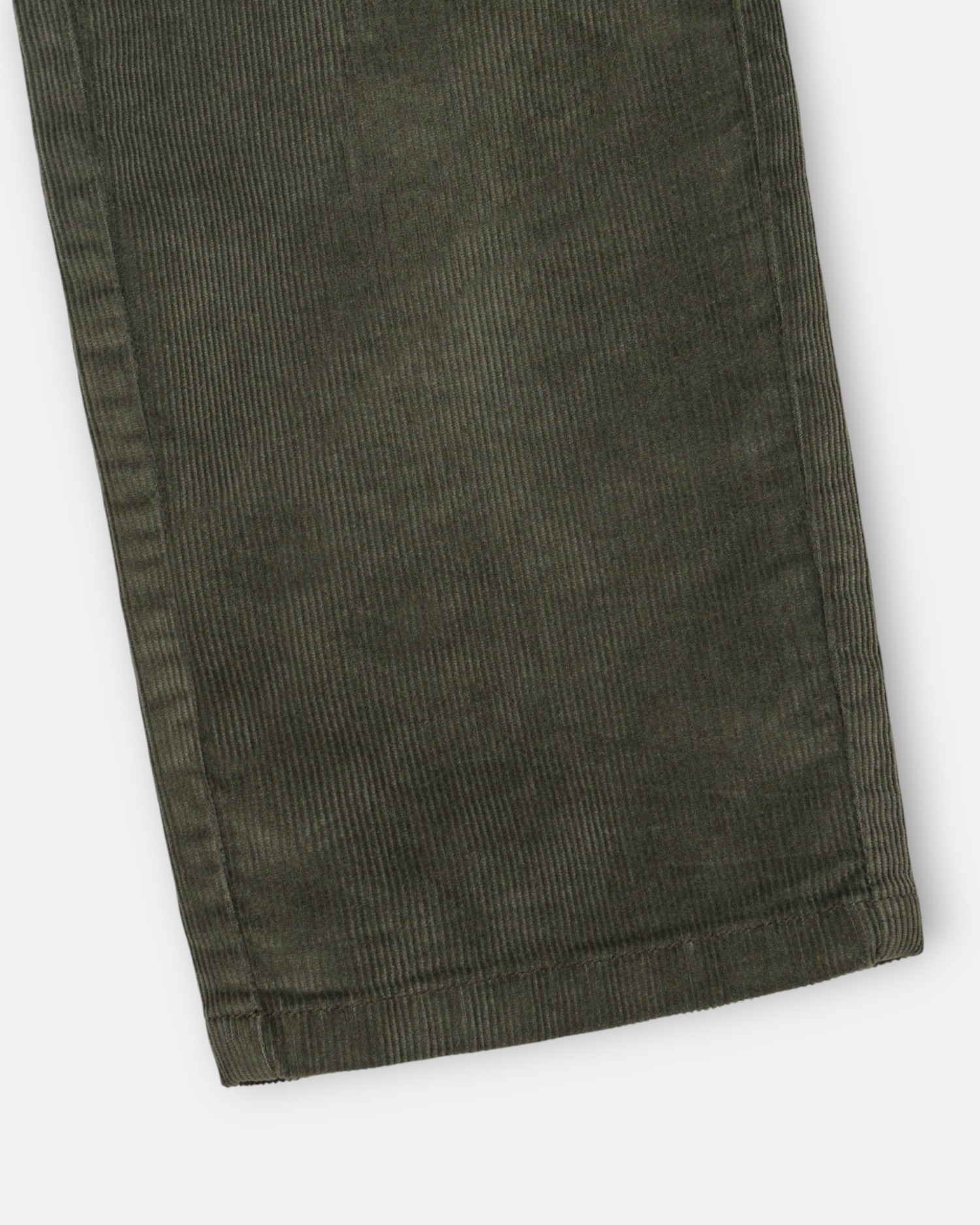 Calças Chino de Bombazina Slim Fit Verde-militar-4