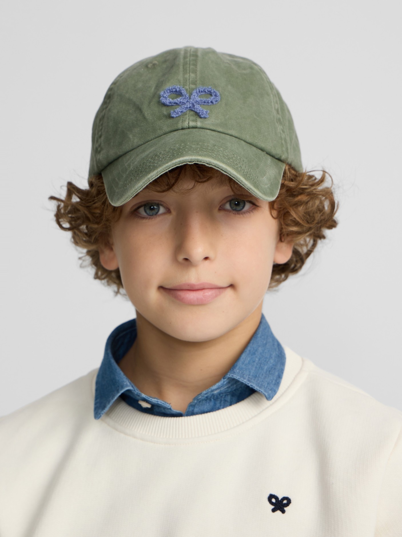 Sweat Infantil Minilogo Creme-3