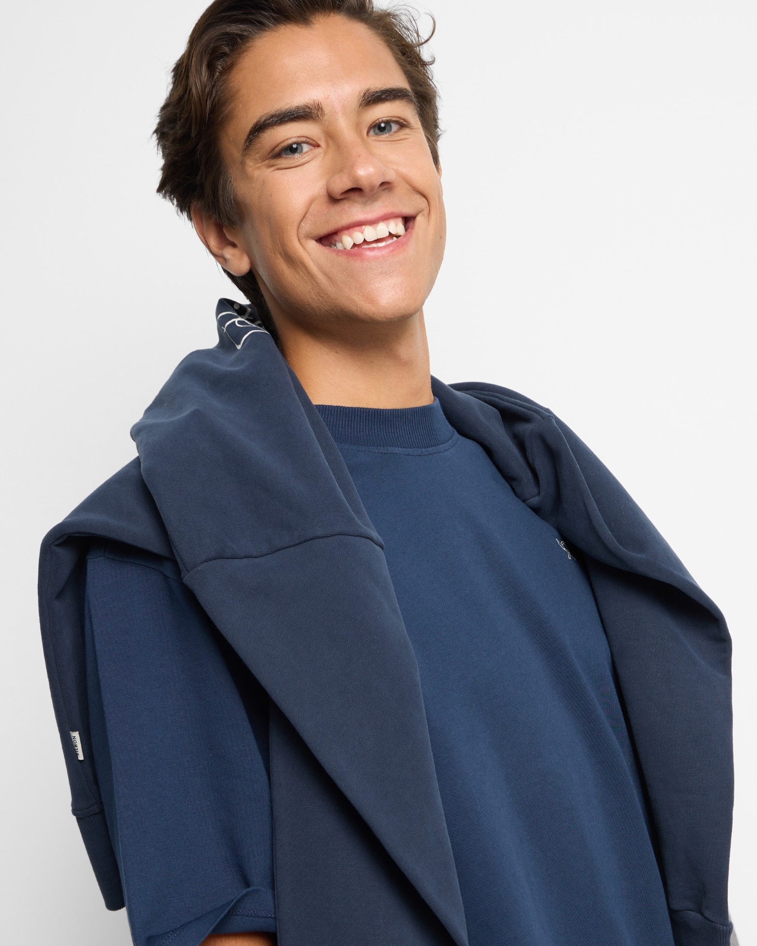 T-shirt Special Fit Two Rackets Azul-marinho-3