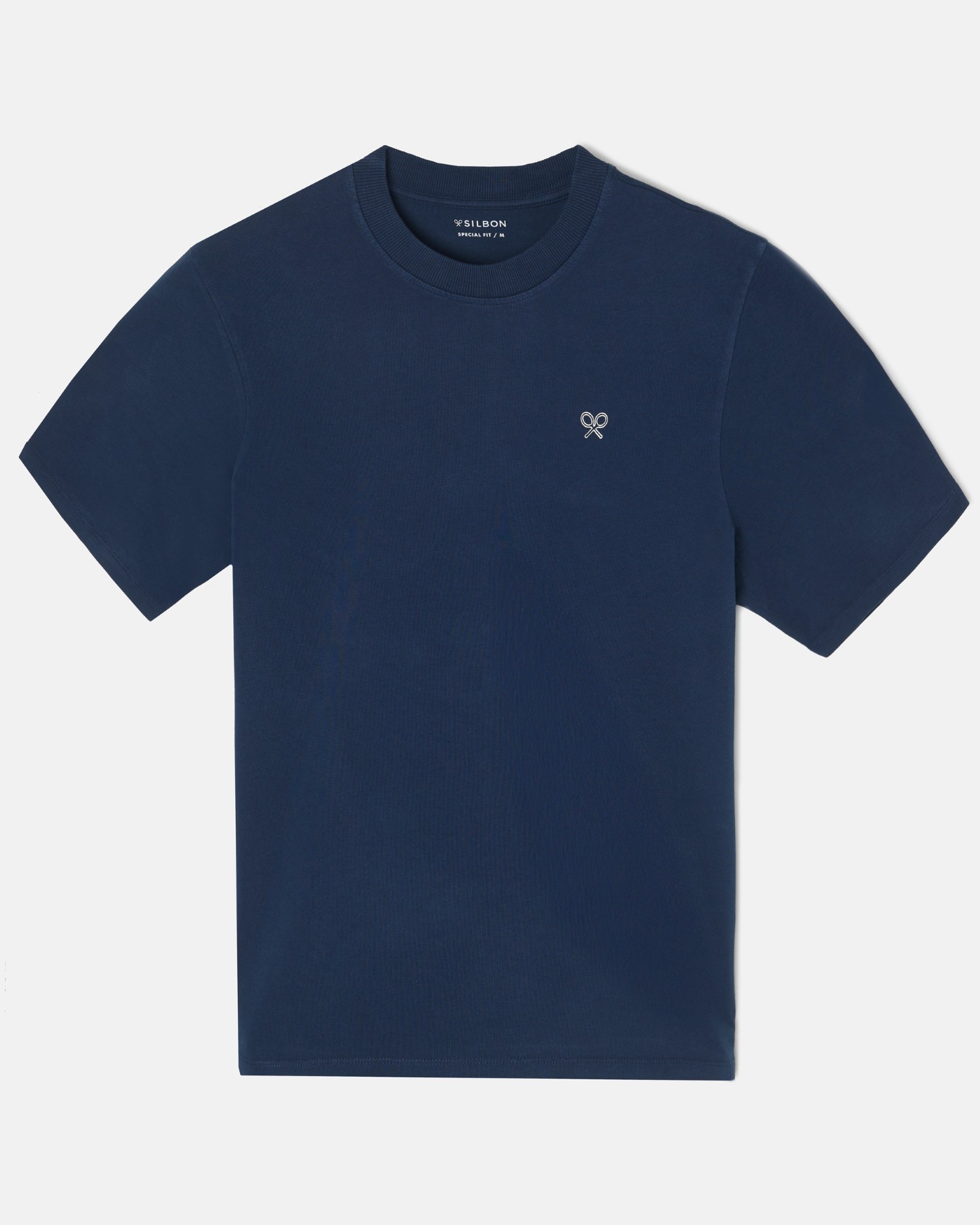 T-shirt Special Fit Two Rackets Azul-marinho-4