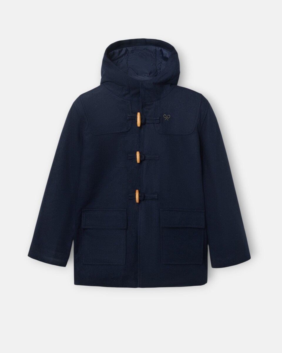 Parka Infantil Clássica Azul-marinho Azul-marinho-4