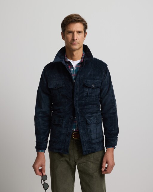 Imagem 0 de Casaco com Bolsos em Bombazina