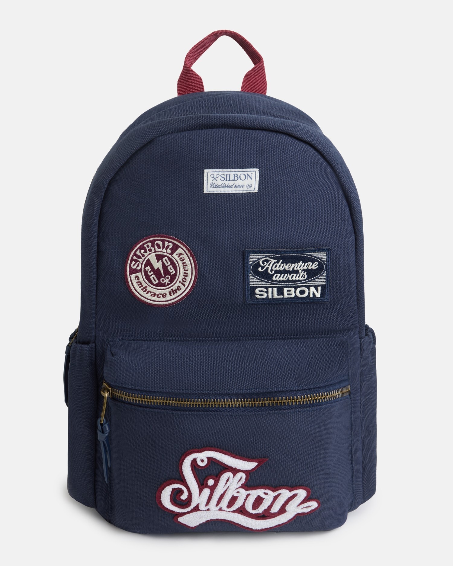 Imagem 0 de Mochila Sport com Patches Azul-marinho