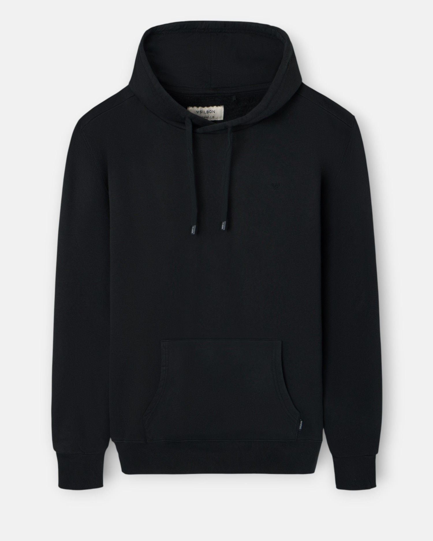 Imagem 0 de Sweatshirt com Capuz Dark Hoodie Relaxed Fit em Preto