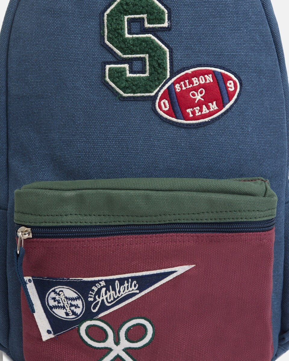 Mochila Infantil Rugby em Azul-marinho Azul-marinho-4