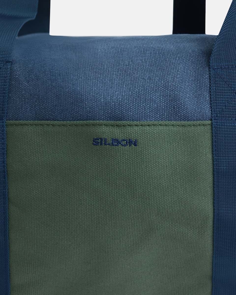 Mala de Viagem Infantil Rugby em Azul-marinho Azul-marinho / Verde-5