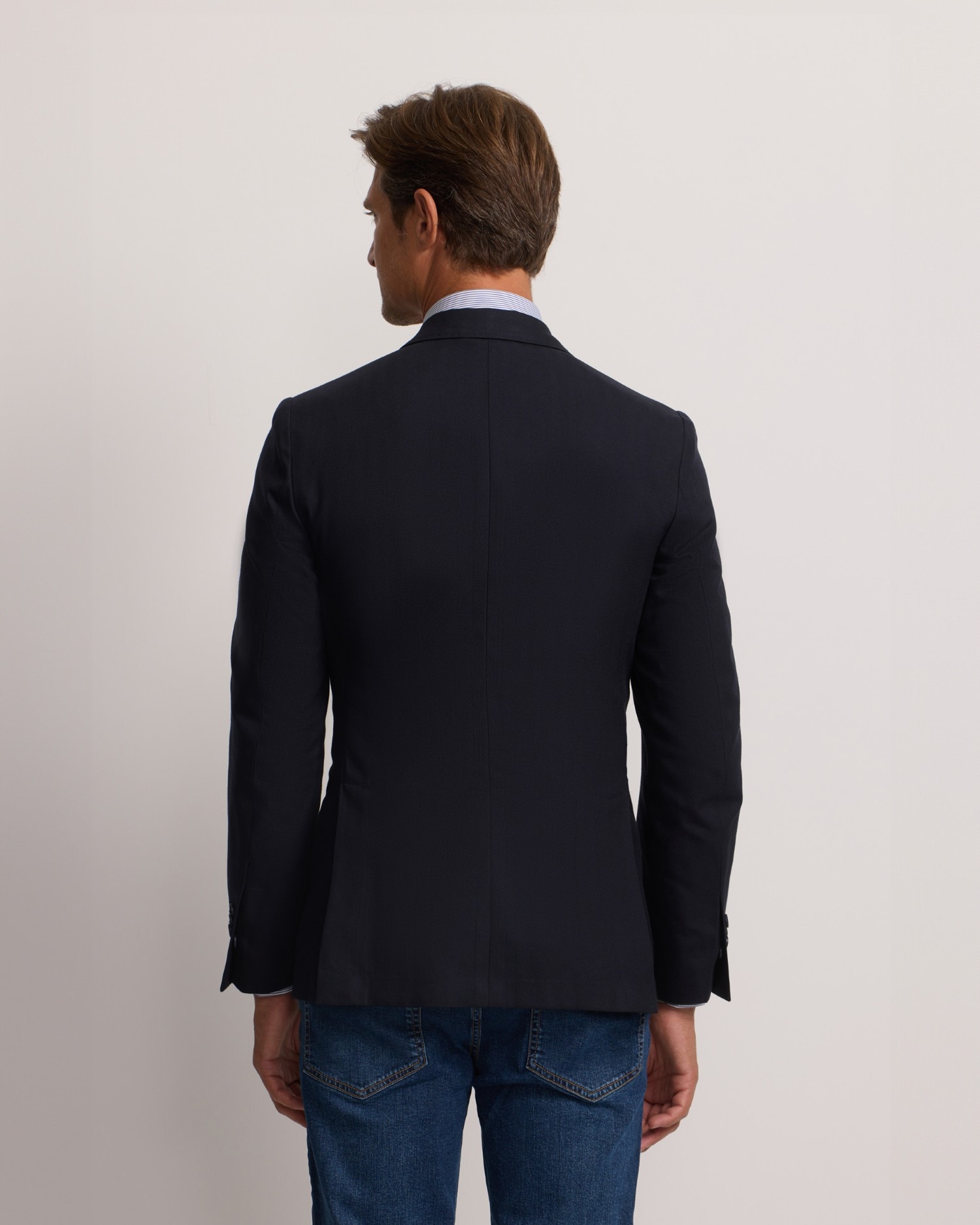 Blazer Espiga Azul-marinho Azul-marinho-2