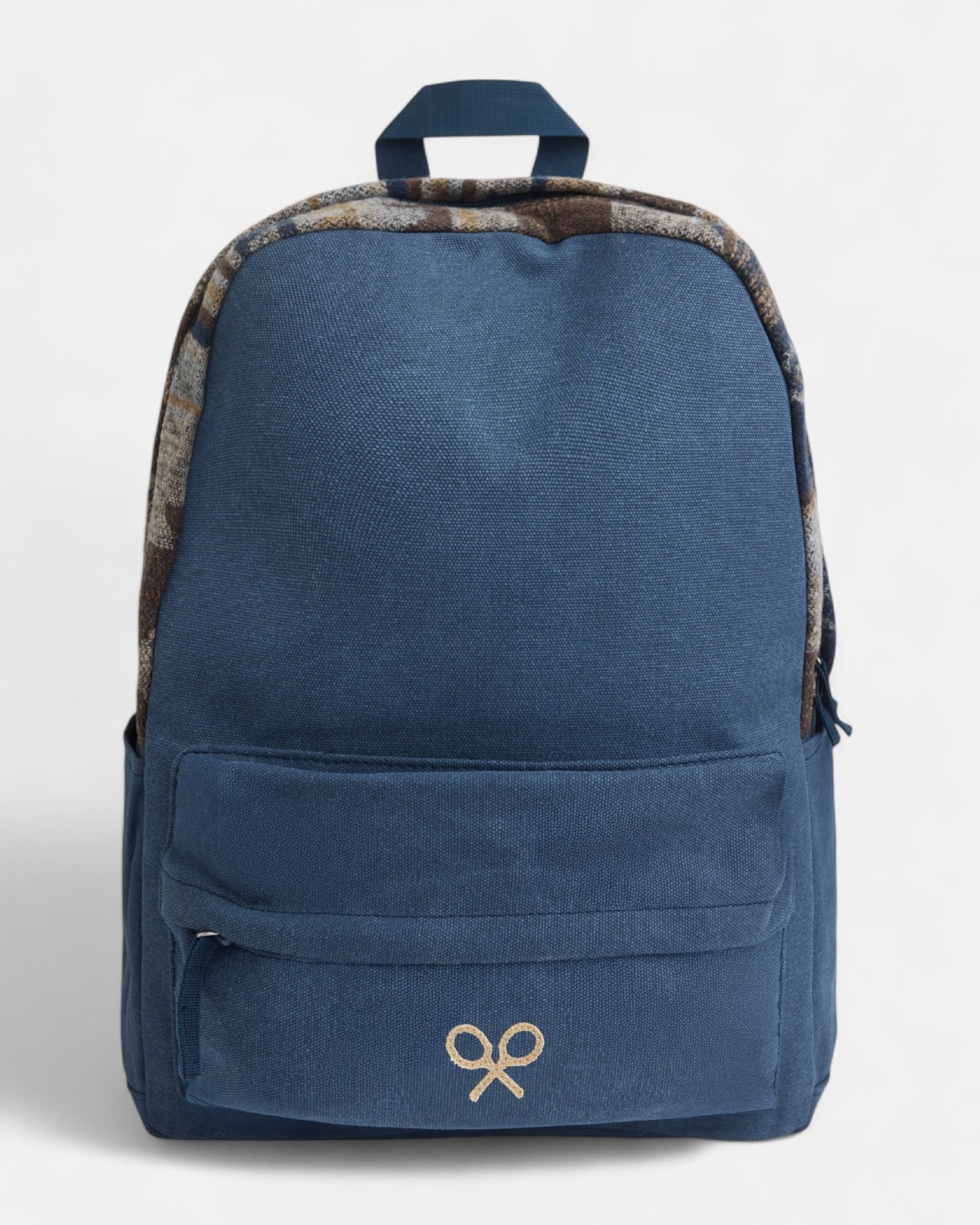 Imagem 0 de Mochila Sport em Tecido Étnico Azul-marinho