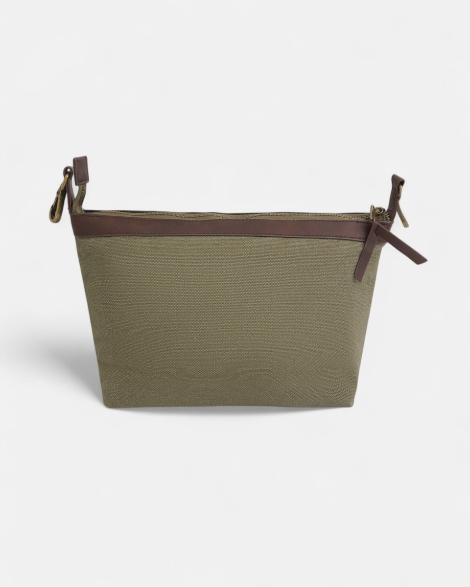 Necessaire Ajustável Verde Verde-Castanho-2