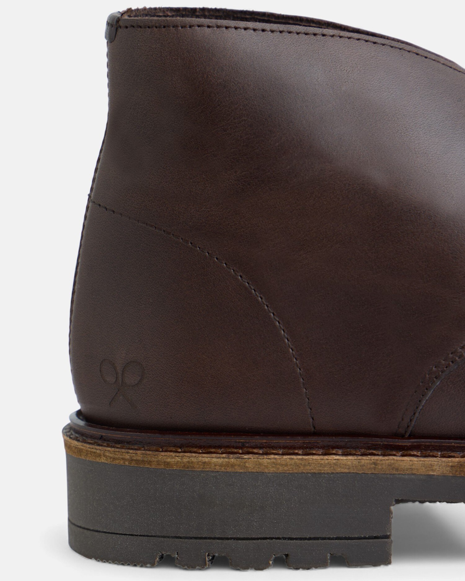 Botas de Pele Sport em Castanho Castanho-2